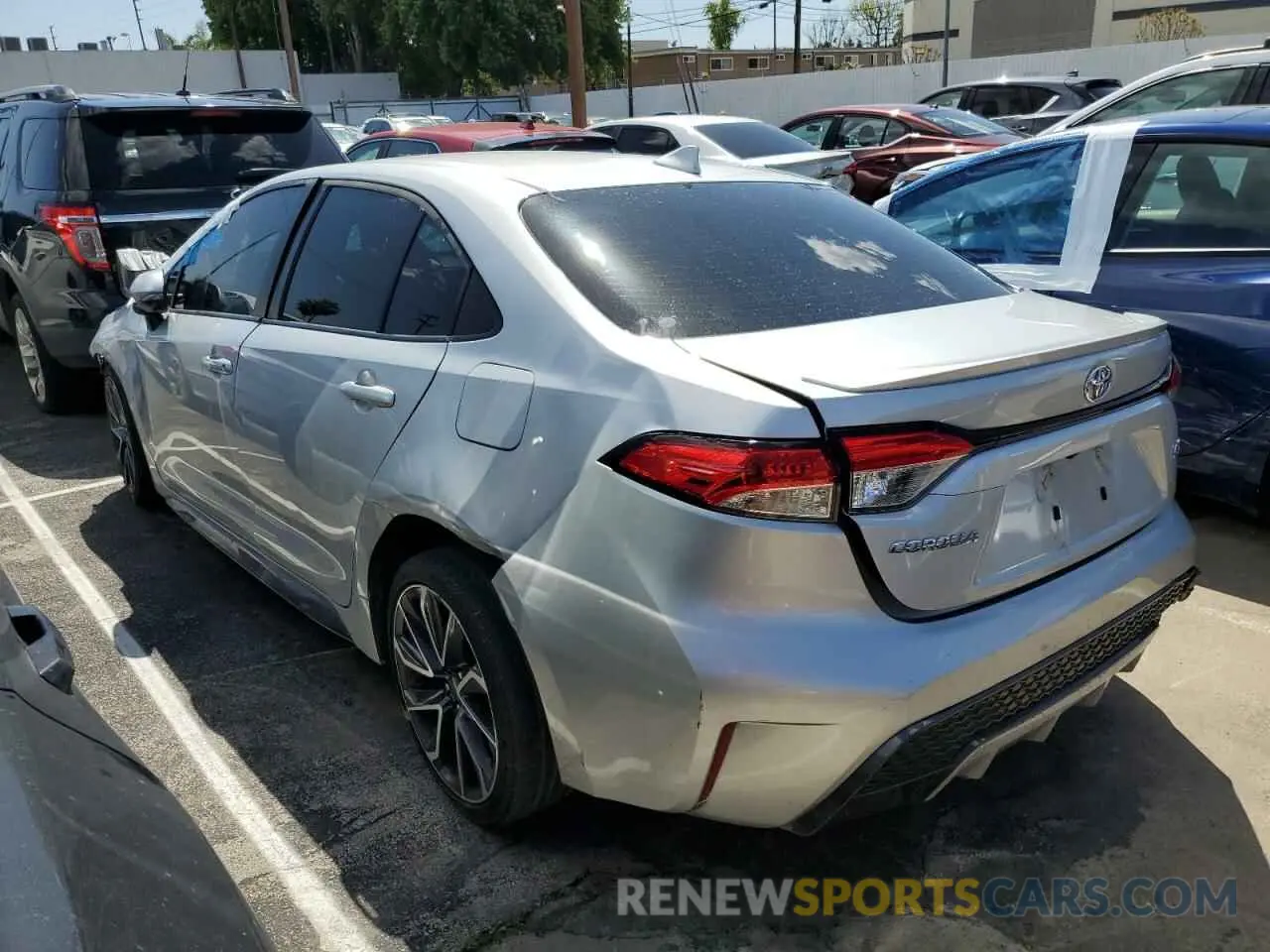 2 Photograph of a damaged car JTDS4MCEXN3501236 TOYOTA COROLLA 2022