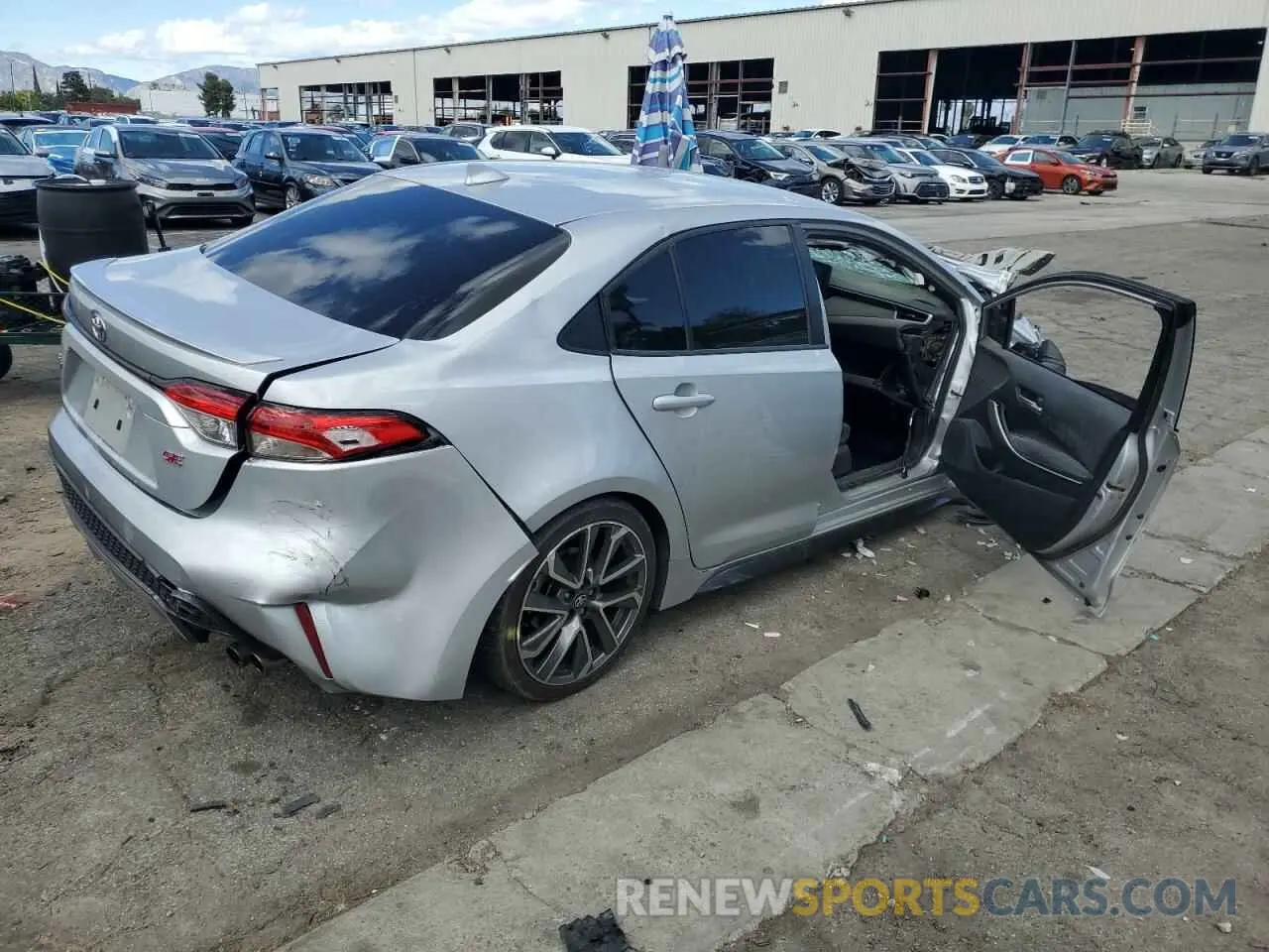 3 Photograph of a damaged car JTDS4MCEXN3501236 TOYOTA COROLLA 2022