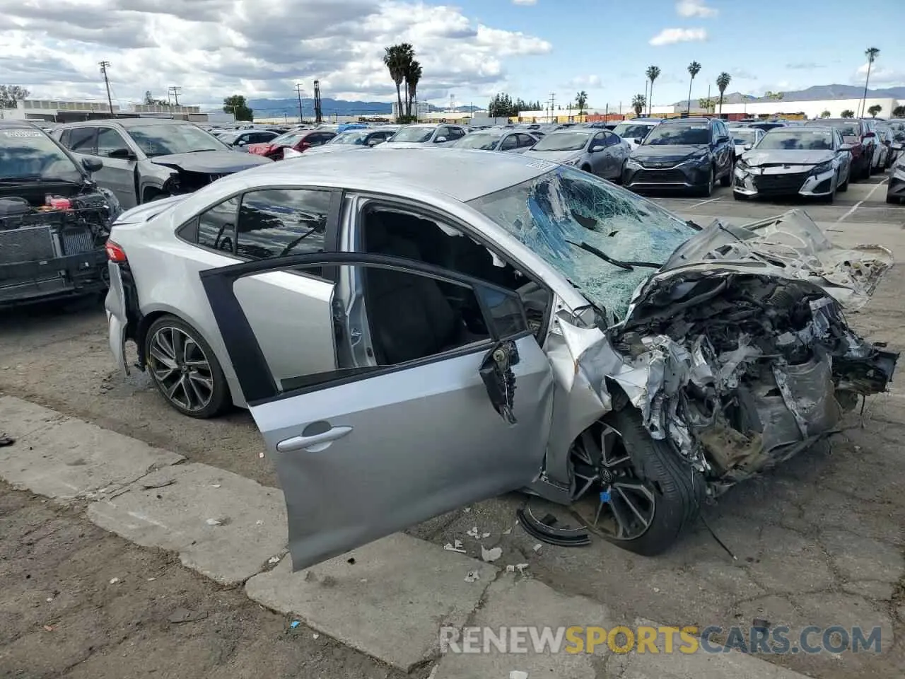 4 Photograph of a damaged car JTDS4MCEXN3501236 TOYOTA COROLLA 2022