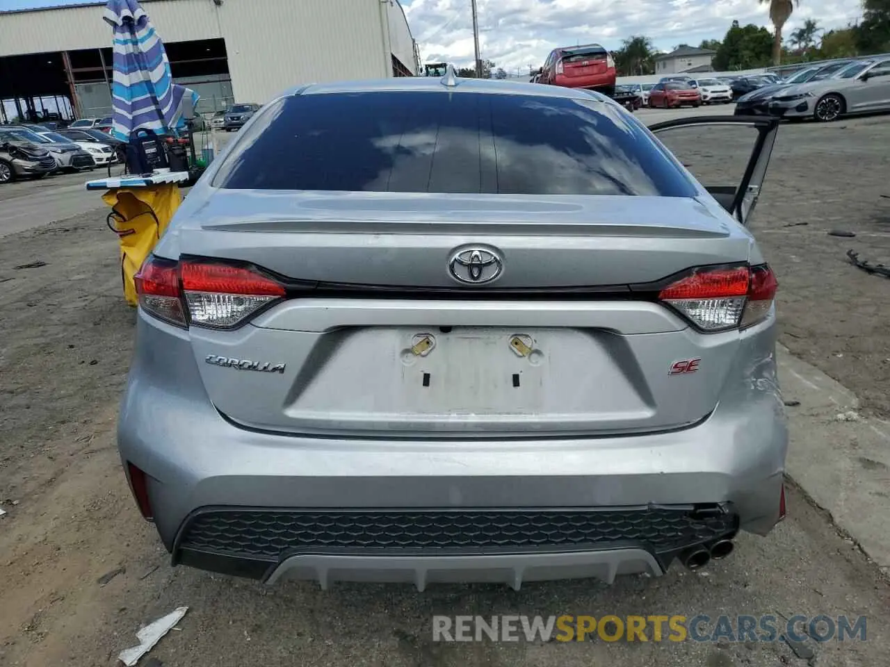 6 Photograph of a damaged car JTDS4MCEXN3501236 TOYOTA COROLLA 2022