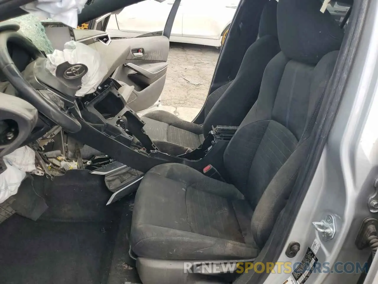 7 Photograph of a damaged car JTDS4MCEXN3501236 TOYOTA COROLLA 2022