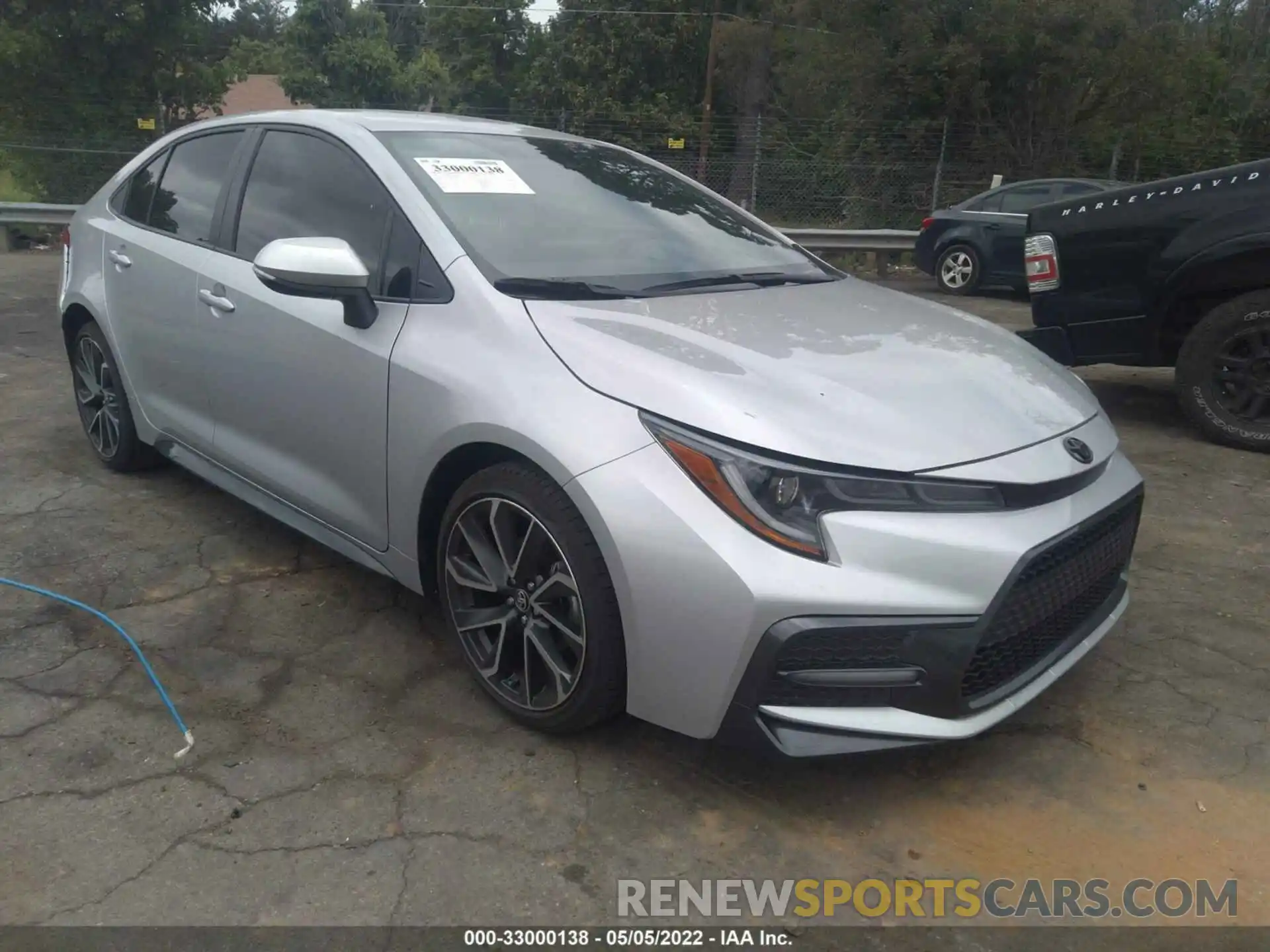 1 Photograph of a damaged car JTDS4MCEXN3502905 TOYOTA COROLLA 2022