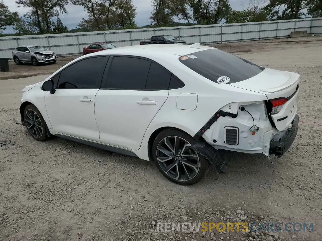 2 Photograph of a damaged car JTDS4MCEXN3510325 TOYOTA COROLLA 2022