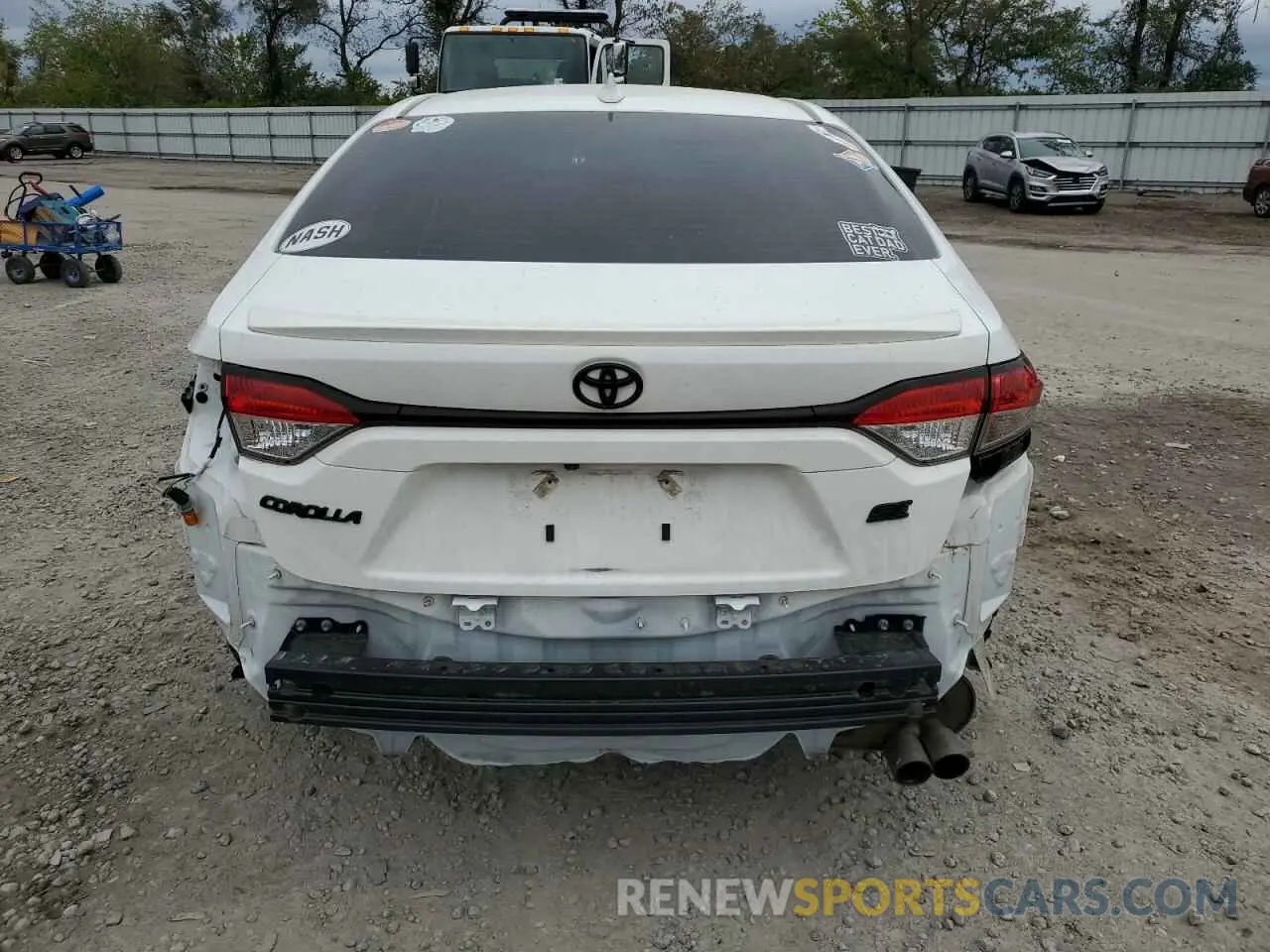 6 Photograph of a damaged car JTDS4MCEXN3510325 TOYOTA COROLLA 2022