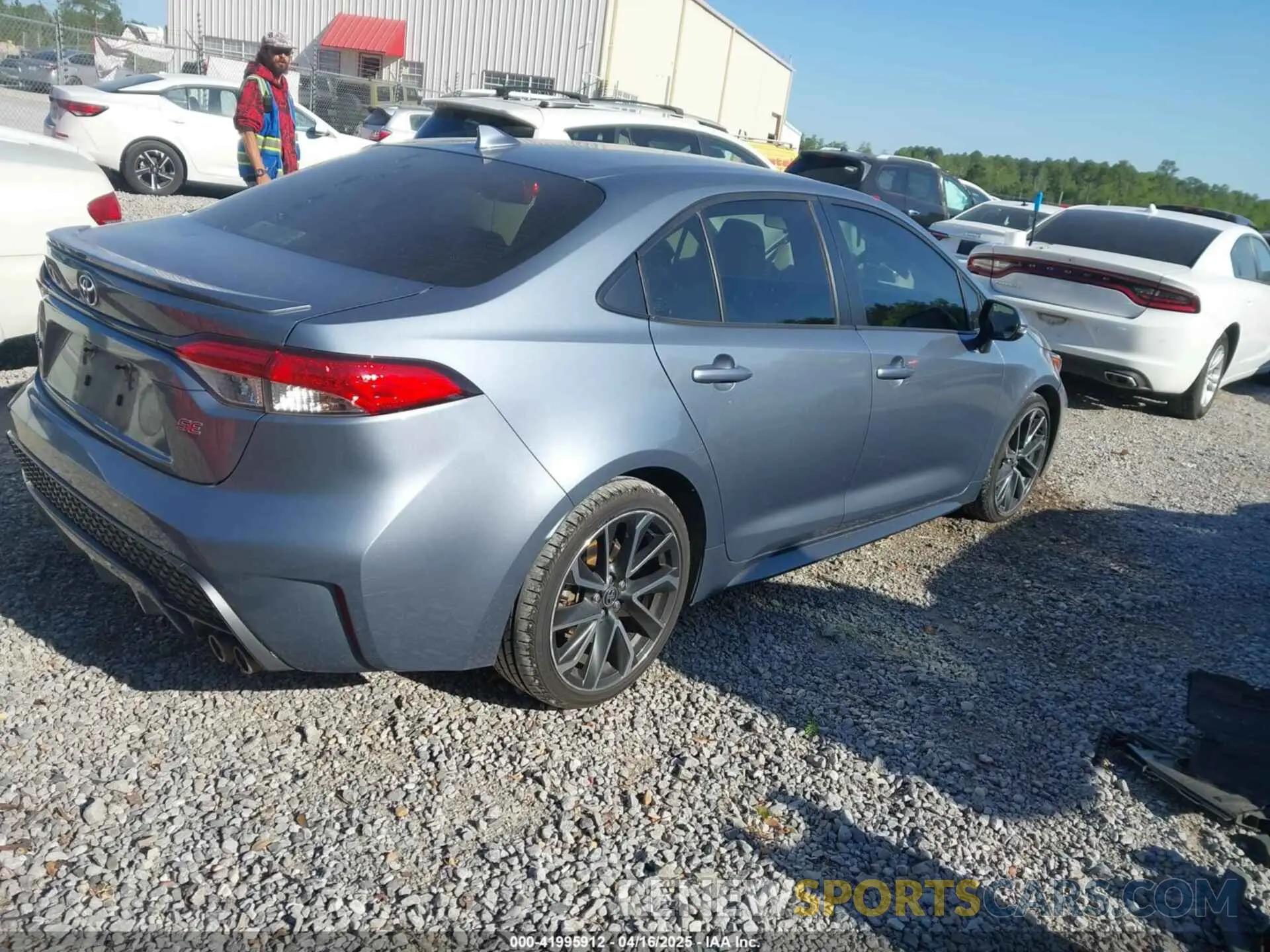 4 Photograph of a damaged car JTDS4MCEXN3510969 TOYOTA COROLLA 2022