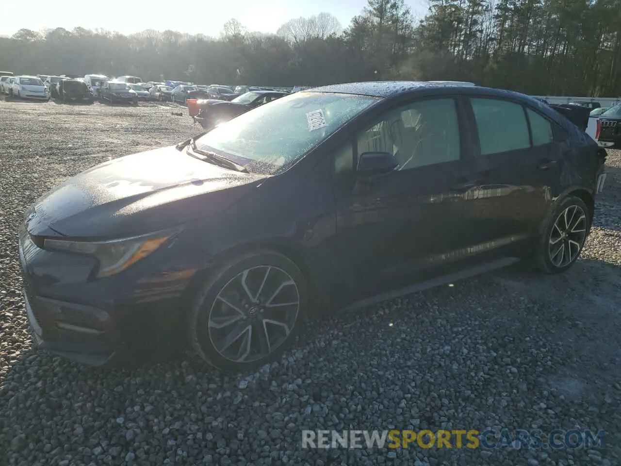 1 Photograph of a damaged car JTDS4MCEXNJ081067 TOYOTA COROLLA 2022