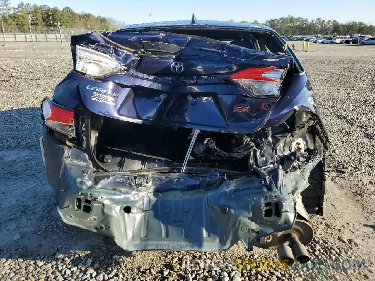 6 Photograph of a damaged car JTDS4MCEXNJ081067 TOYOTA COROLLA 2022