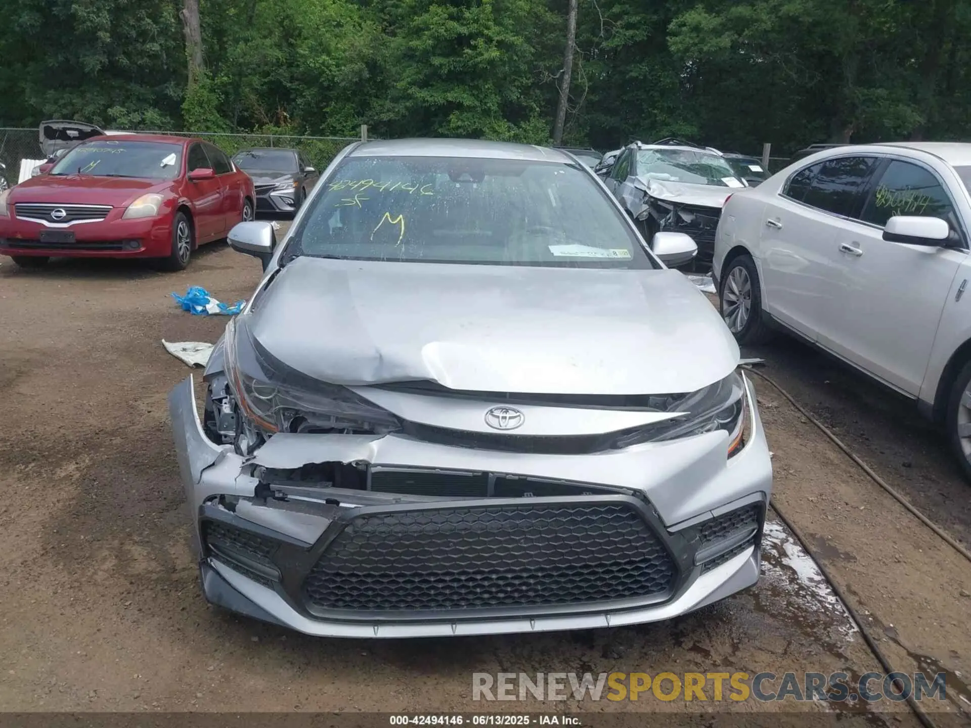 12 Photograph of a damaged car JTDS4MCEXNJ084745 TOYOTA COROLLA 2022