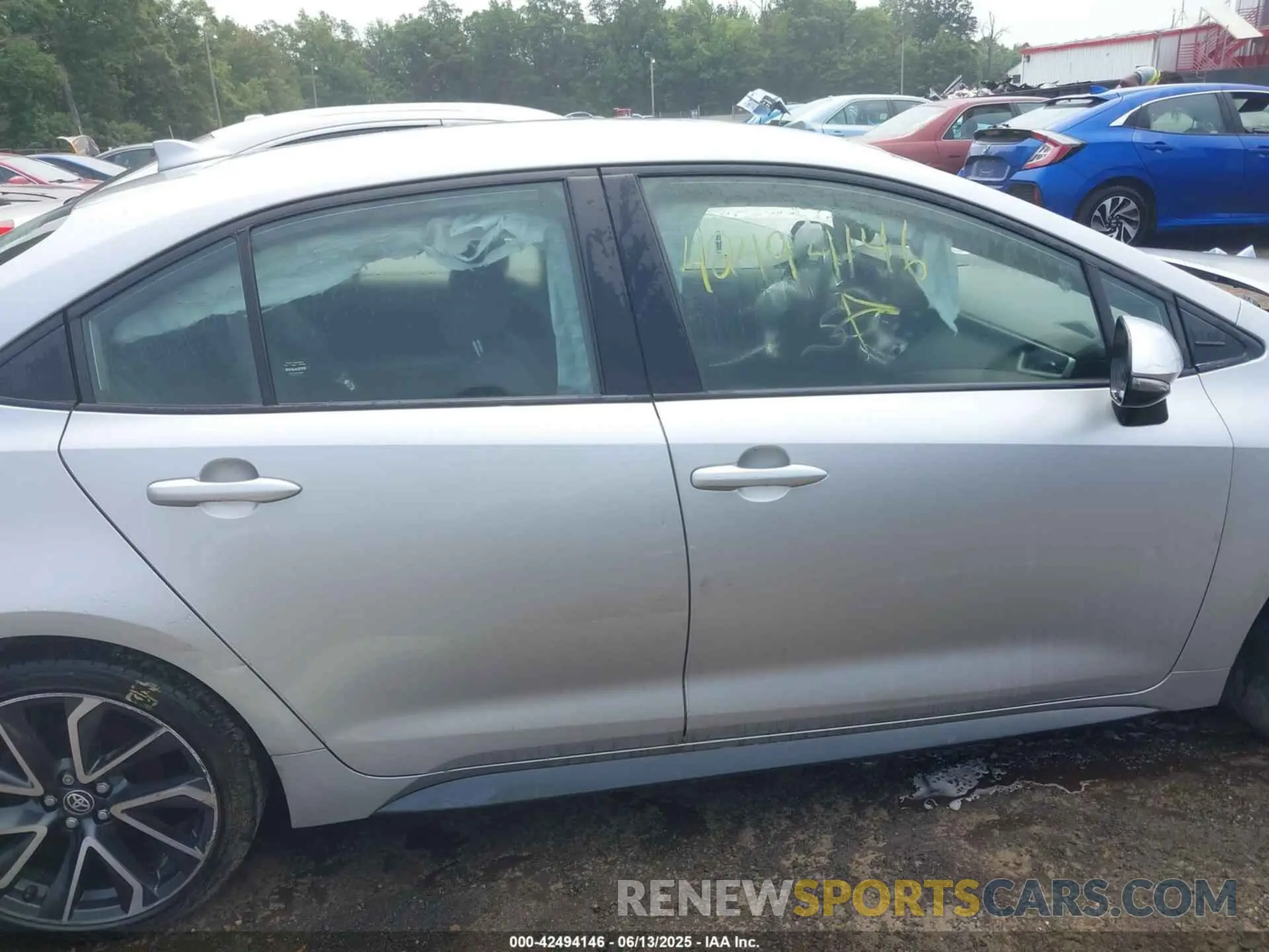 13 Photograph of a damaged car JTDS4MCEXNJ084745 TOYOTA COROLLA 2022