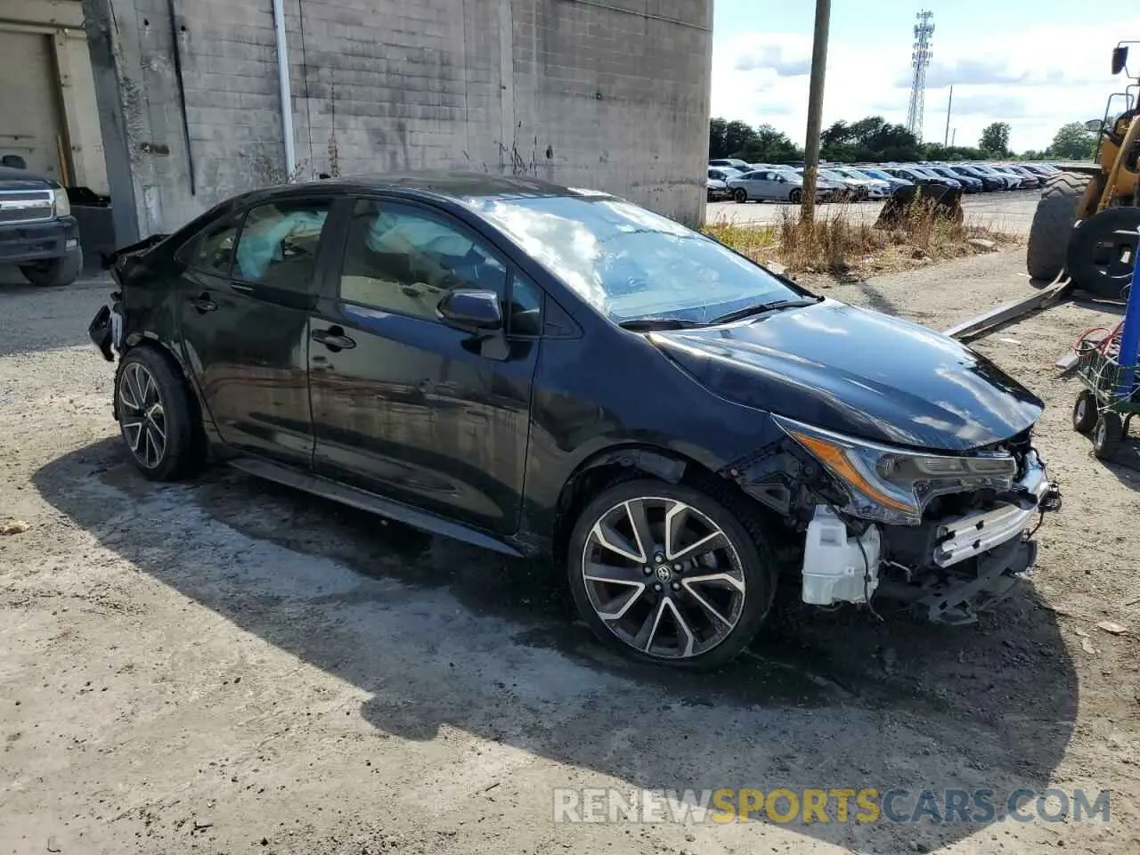 4 Photograph of a damaged car JTDS4MCEXNJ084924 TOYOTA COROLLA 2022