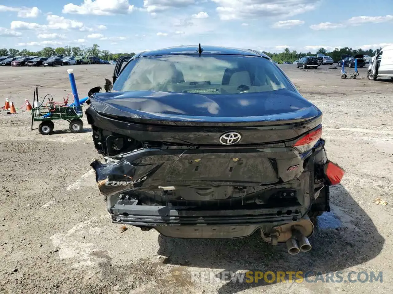 6 Photograph of a damaged car JTDS4MCEXNJ084924 TOYOTA COROLLA 2022