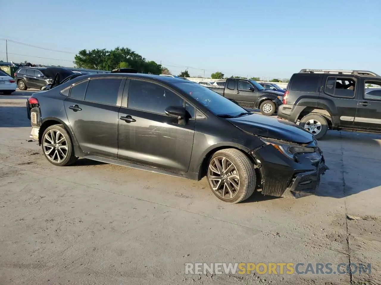 4 Photograph of a damaged car JTDS4MCEXNJ098614 TOYOTA COROLLA 2022