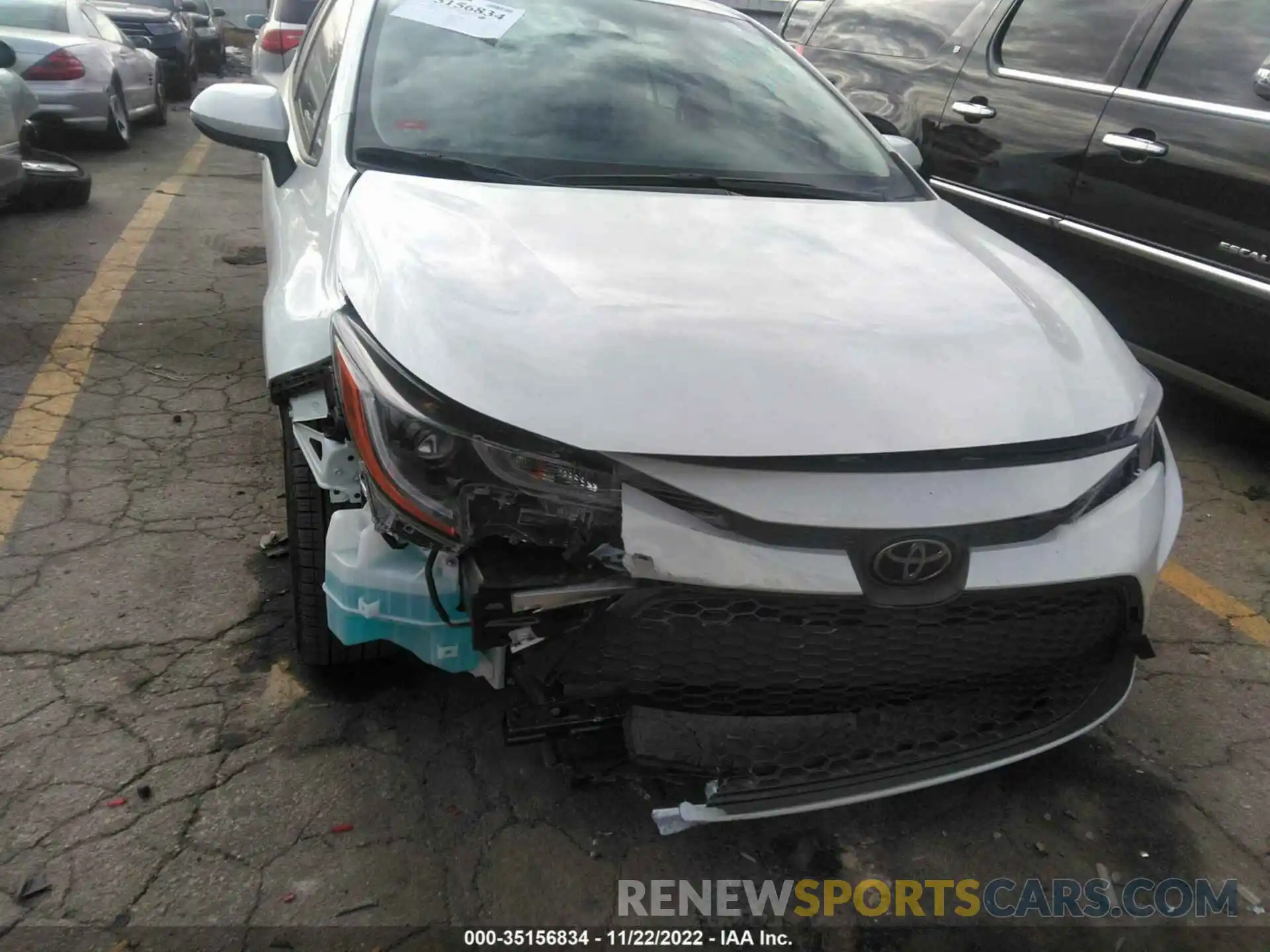 6 Photograph of a damaged car JTDVPMAE0N3005174 TOYOTA COROLLA 2022