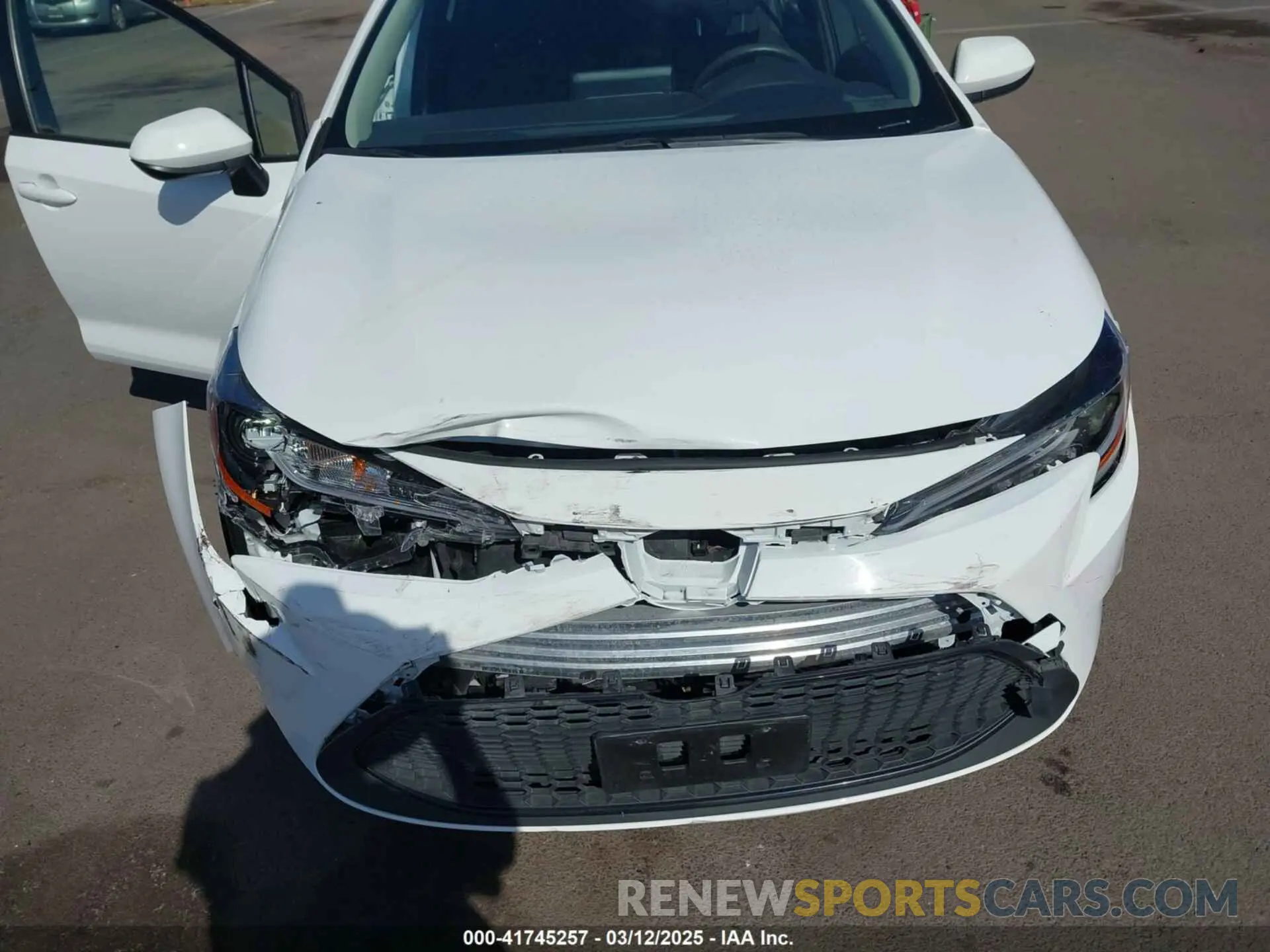 6 Photograph of a damaged car JTDVPMAE0N3022606 TOYOTA COROLLA 2022