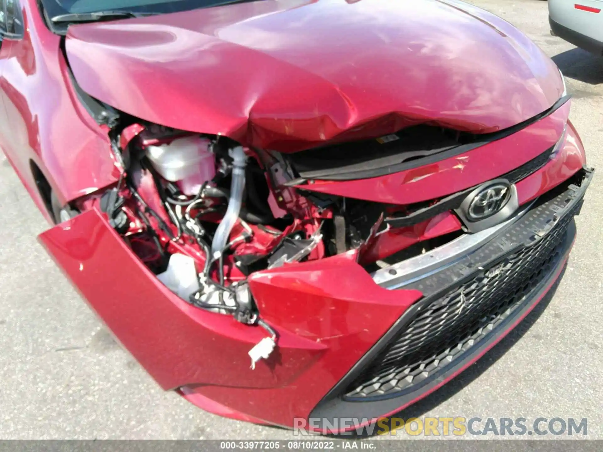 6 Photograph of a damaged car JTDVPMAE0NJ211994 TOYOTA COROLLA 2022