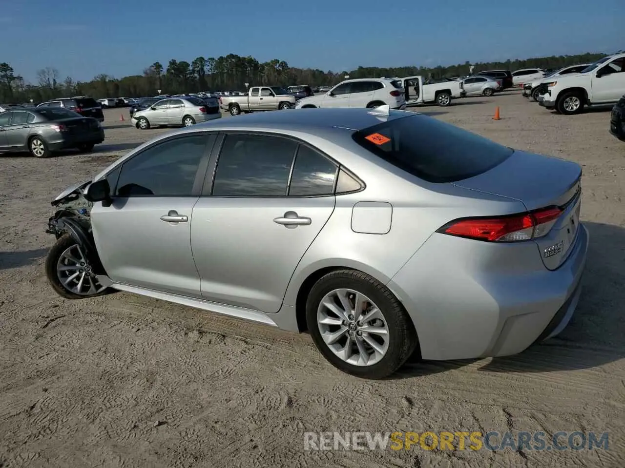 2 Photograph of a damaged car JTDVPMAE1NJ221062 TOYOTA COROLLA 2022
