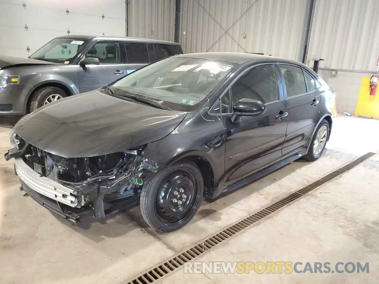 1 Photograph of a damaged car JTDVPMAE1NJ231865 TOYOTA COROLLA 2022