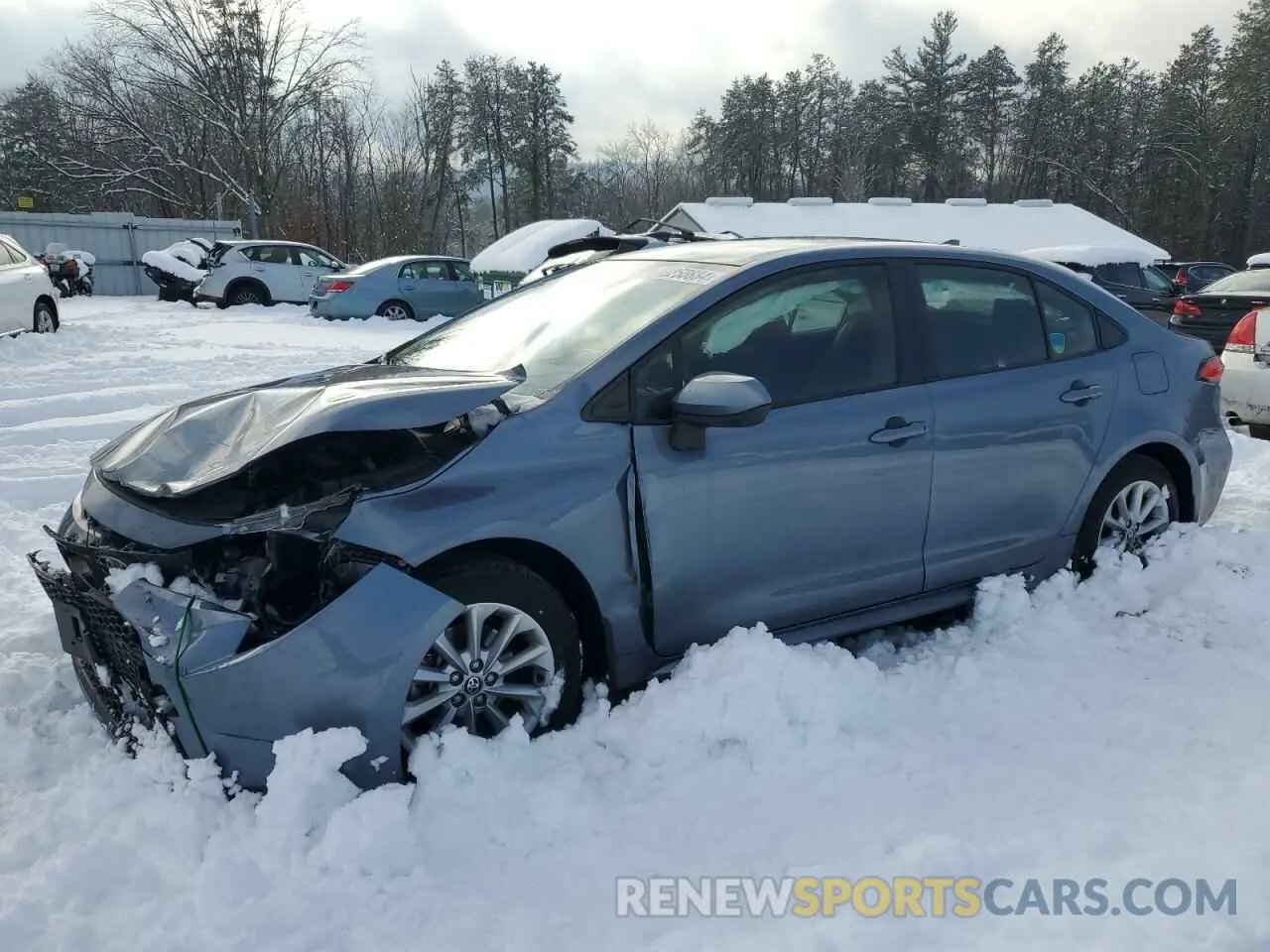 1 Photograph of a damaged car JTDVPMAE2N3011154 TOYOTA COROLLA 2022