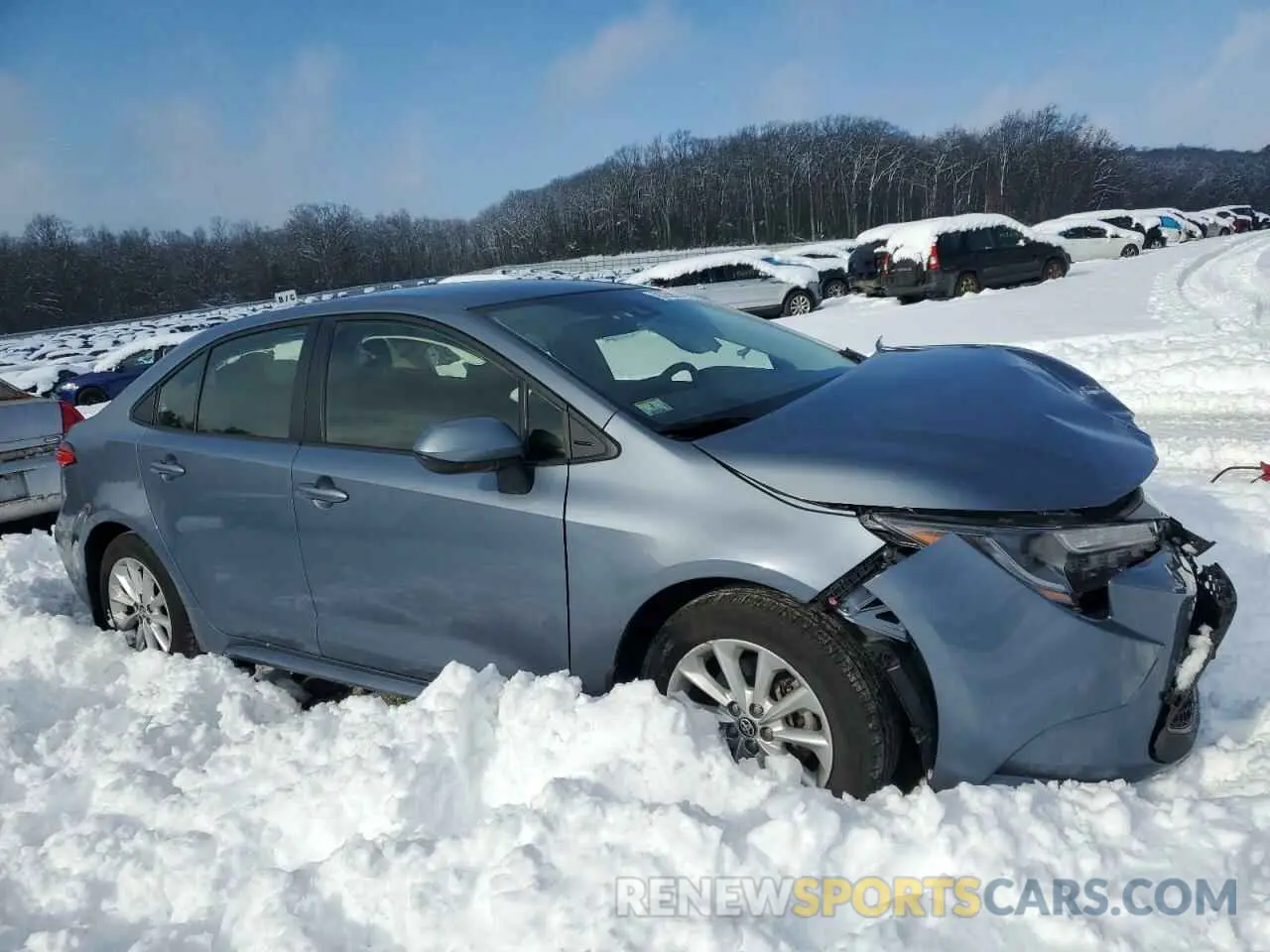 4 Photograph of a damaged car JTDVPMAE2N3011154 TOYOTA COROLLA 2022