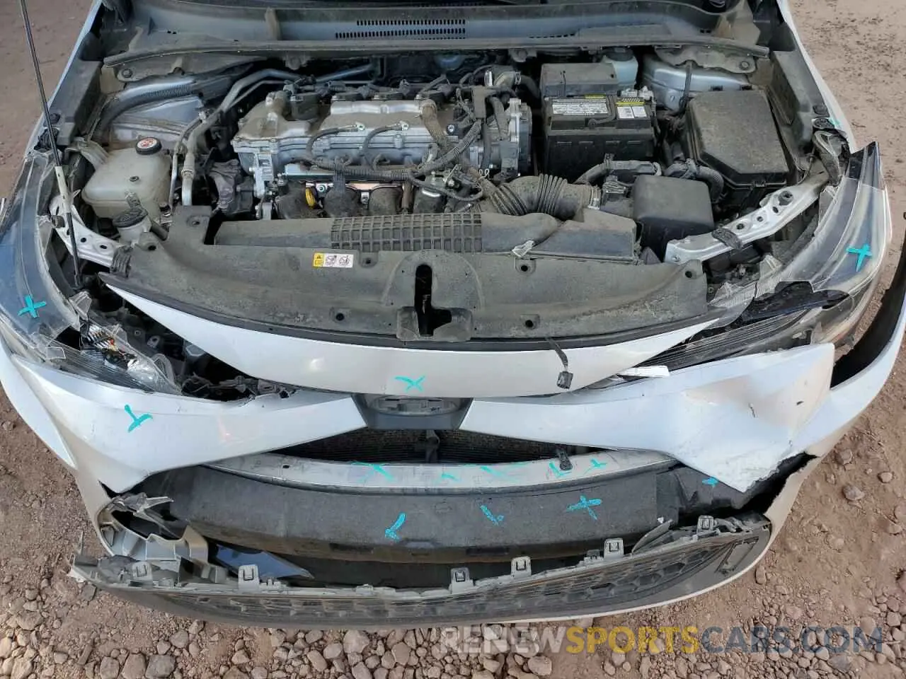 11 Photograph of a damaged car JTDVPMAE2N3023806 TOYOTA COROLLA 2022
