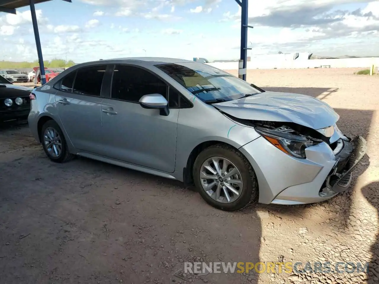 4 Photograph of a damaged car JTDVPMAE2N3023806 TOYOTA COROLLA 2022