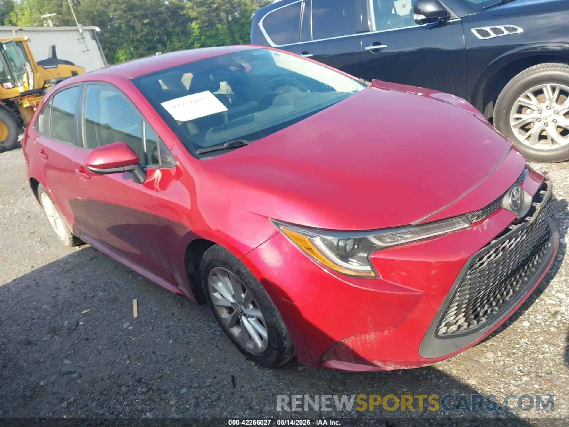 1 Photograph of a damaged car JTDVPMAE2NJ210717 TOYOTA COROLLA 2022
