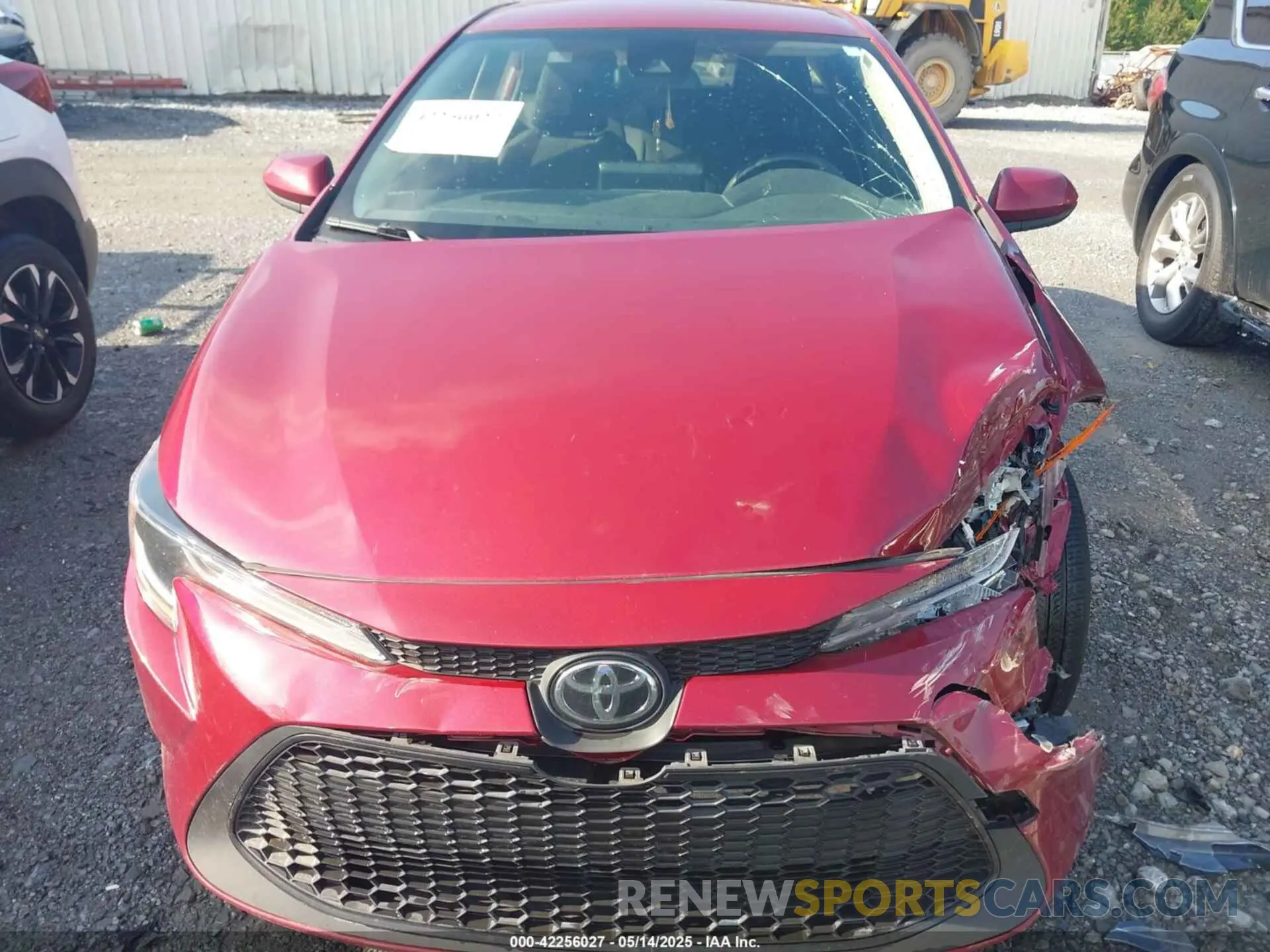 12 Photograph of a damaged car JTDVPMAE2NJ210717 TOYOTA COROLLA 2022