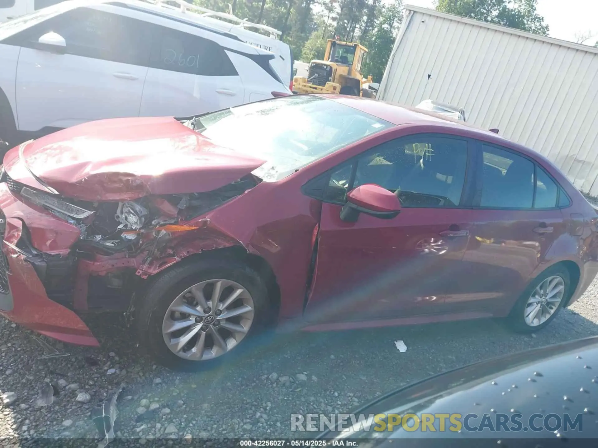 14 Photograph of a damaged car JTDVPMAE2NJ210717 TOYOTA COROLLA 2022