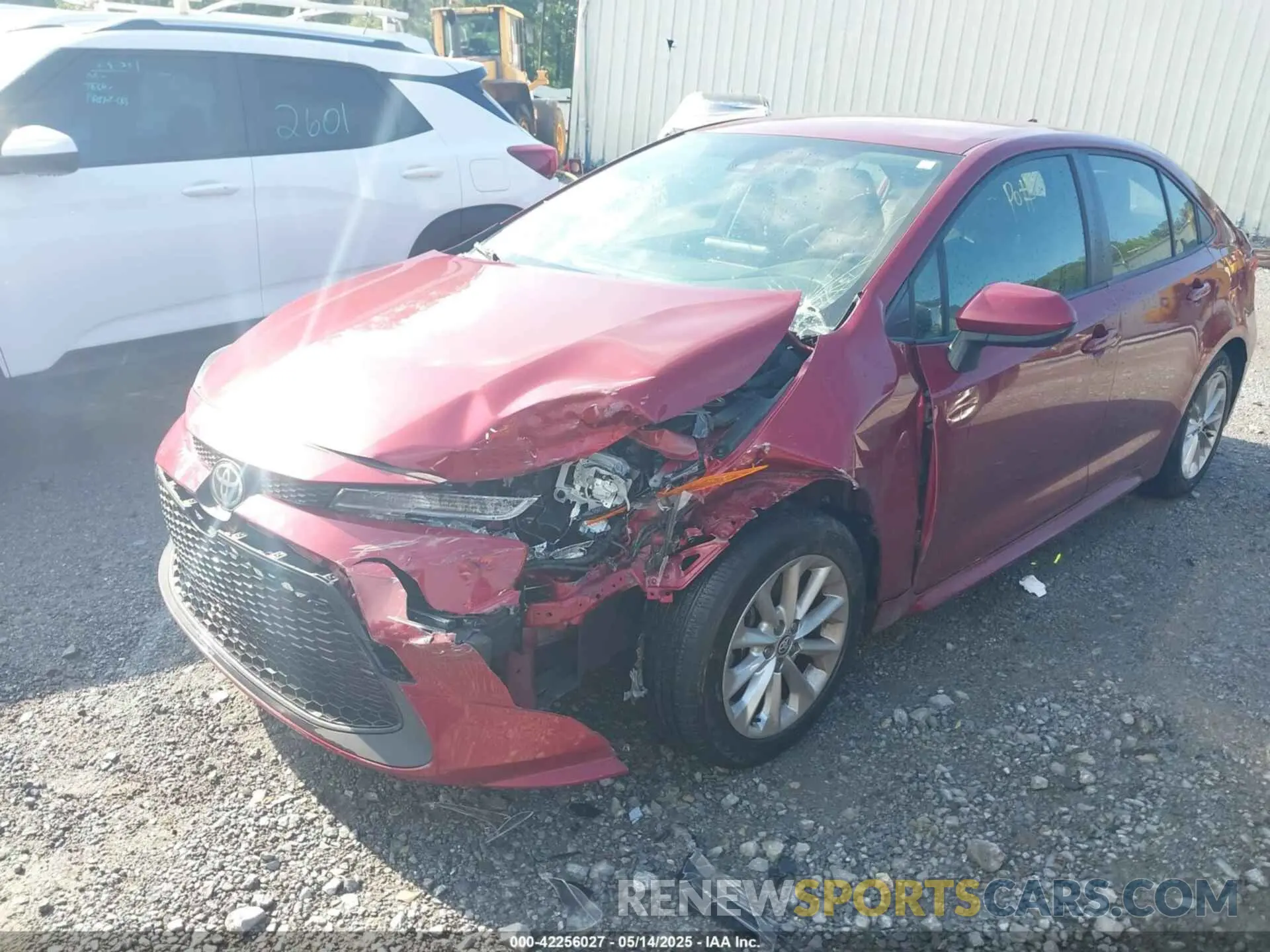 2 Photograph of a damaged car JTDVPMAE2NJ210717 TOYOTA COROLLA 2022