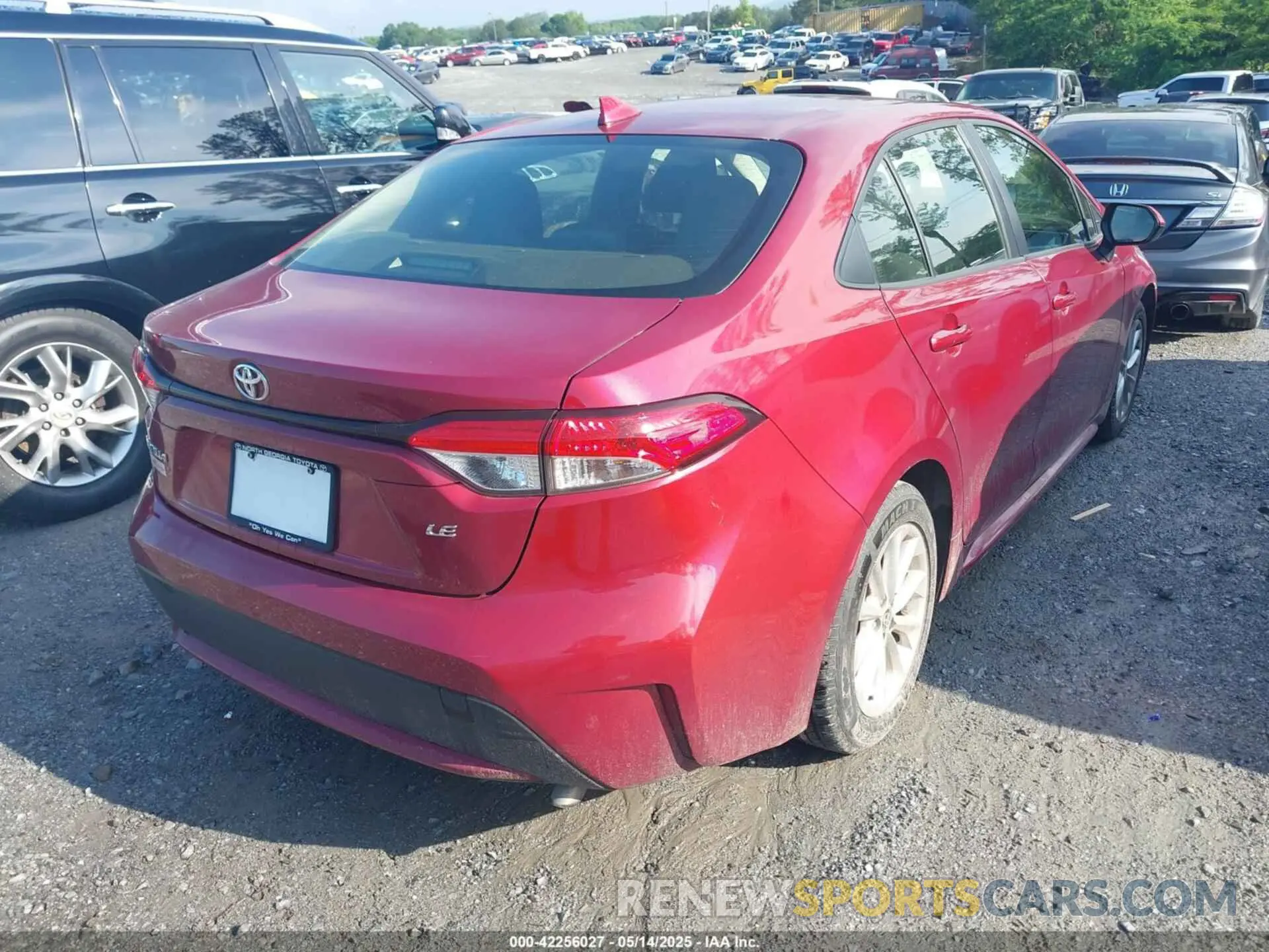 4 Photograph of a damaged car JTDVPMAE2NJ210717 TOYOTA COROLLA 2022