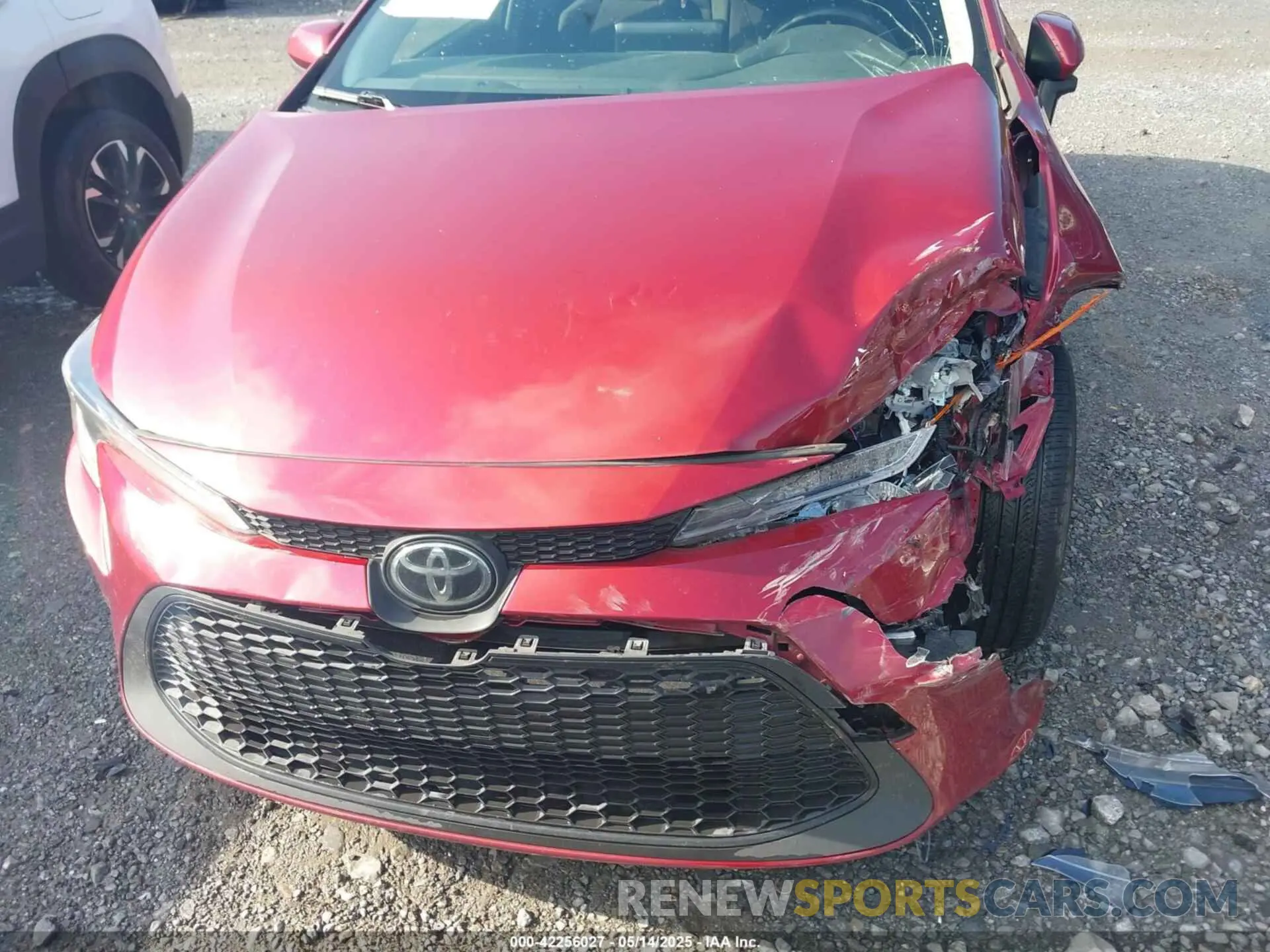 6 Photograph of a damaged car JTDVPMAE2NJ210717 TOYOTA COROLLA 2022