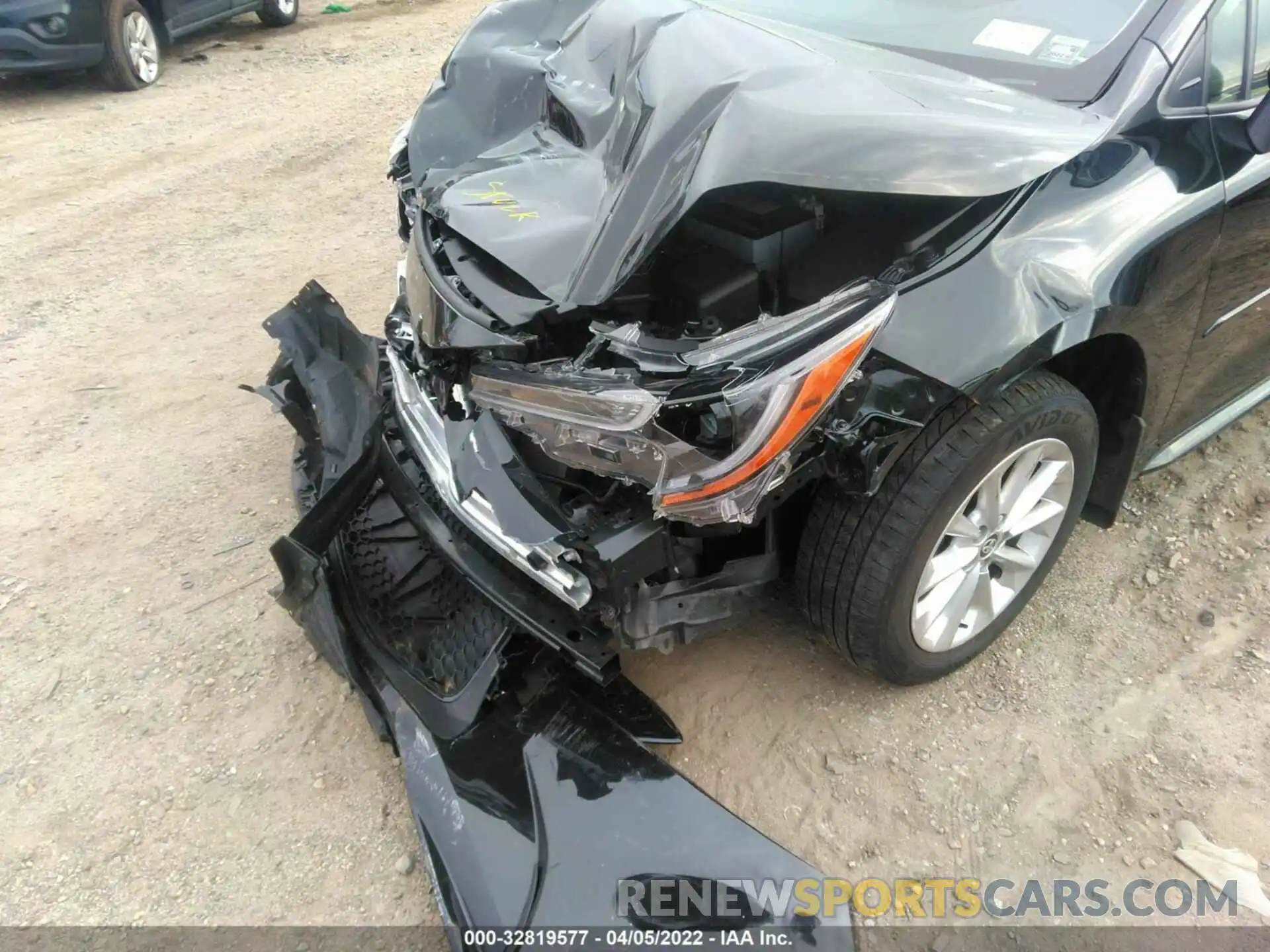 6 Photograph of a damaged car JTDVPMAE3NJ201377 TOYOTA COROLLA 2022