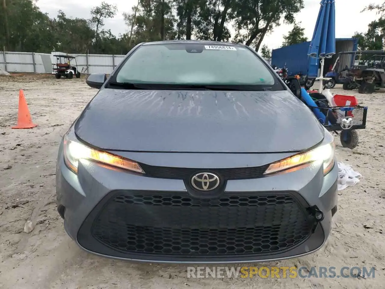 5 Photograph of a damaged car JTDVPMAE3NJ206997 TOYOTA COROLLA 2022