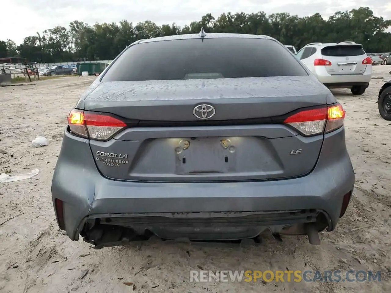 6 Photograph of a damaged car JTDVPMAE3NJ206997 TOYOTA COROLLA 2022