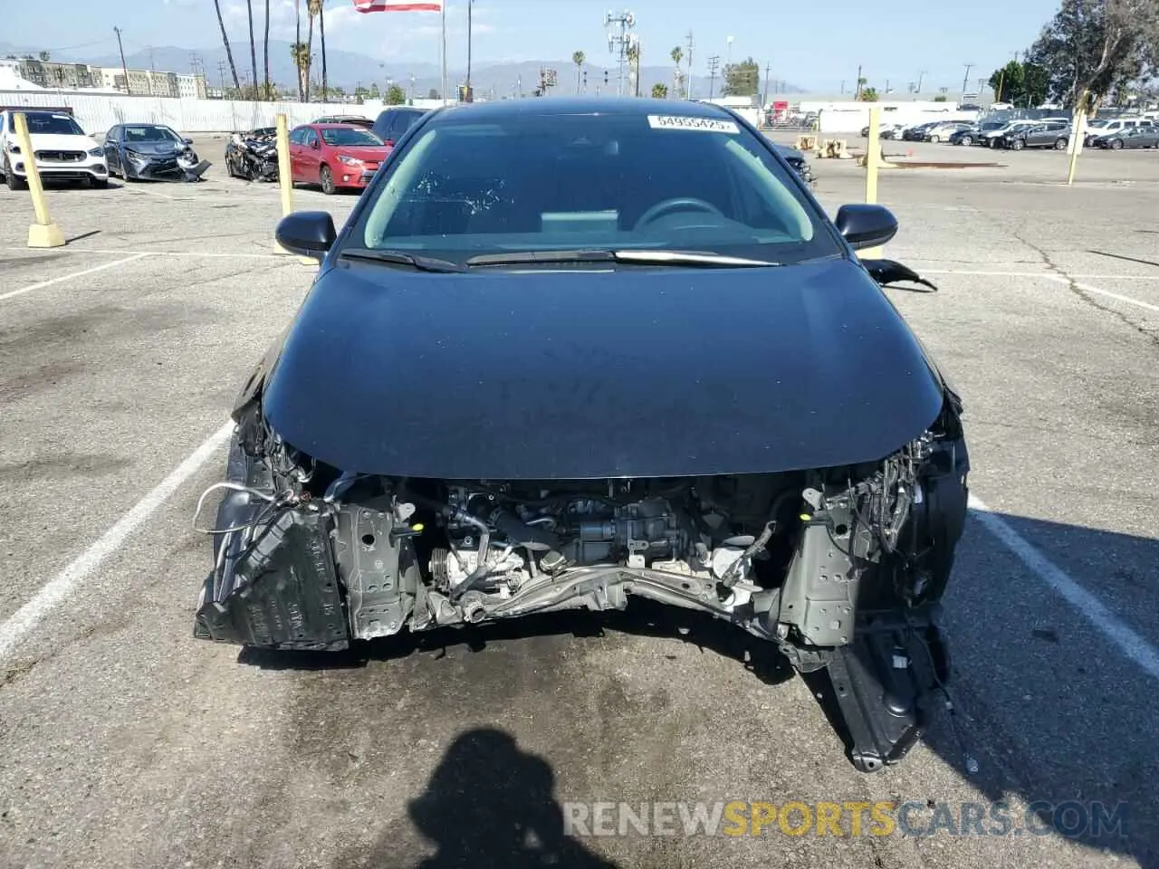 5 Photograph of a damaged car JTDVPMAE4NJ225607 TOYOTA COROLLA 2022