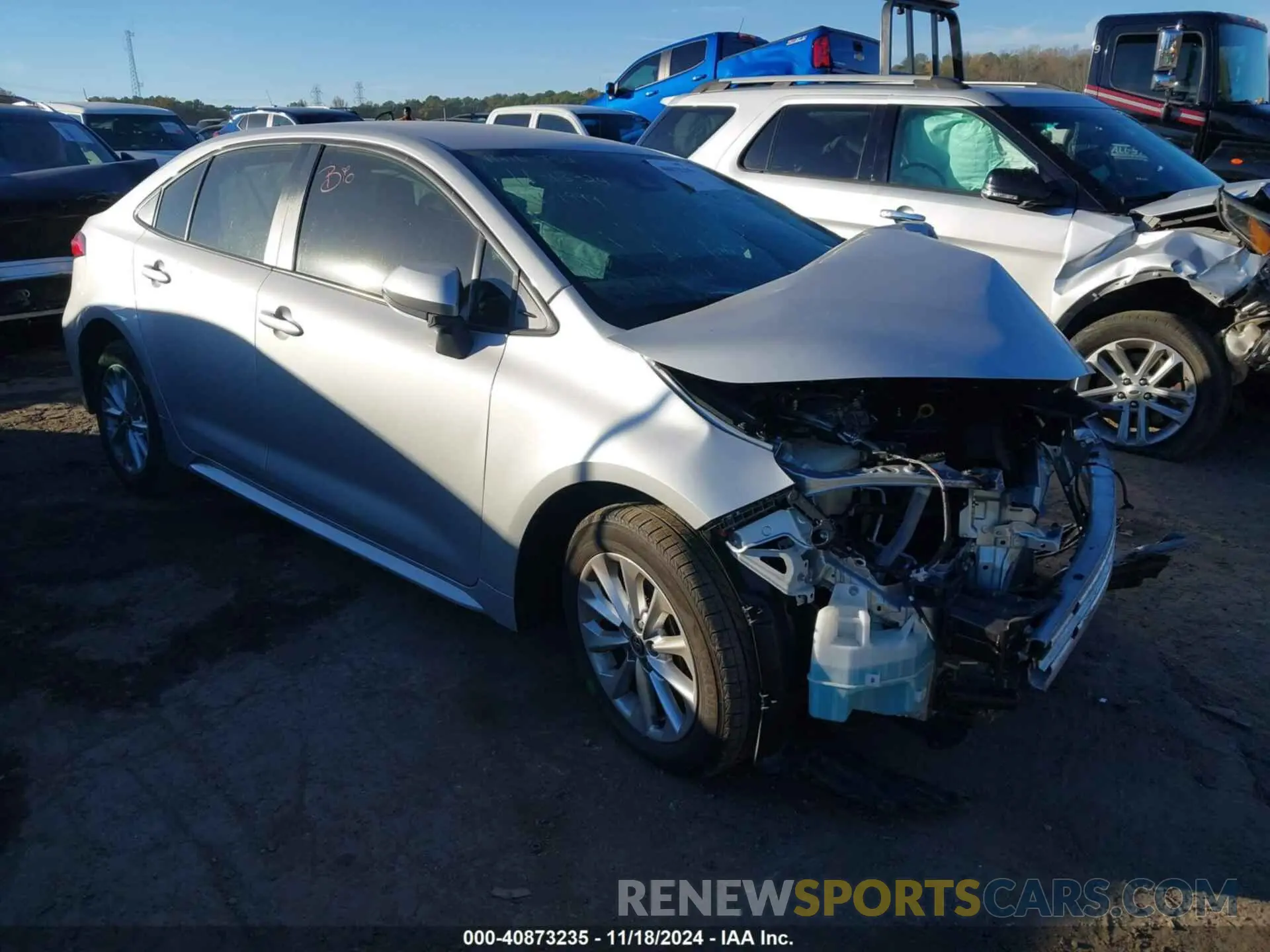1 Photograph of a damaged car JTDVPMAE5NJ221999 TOYOTA COROLLA 2022