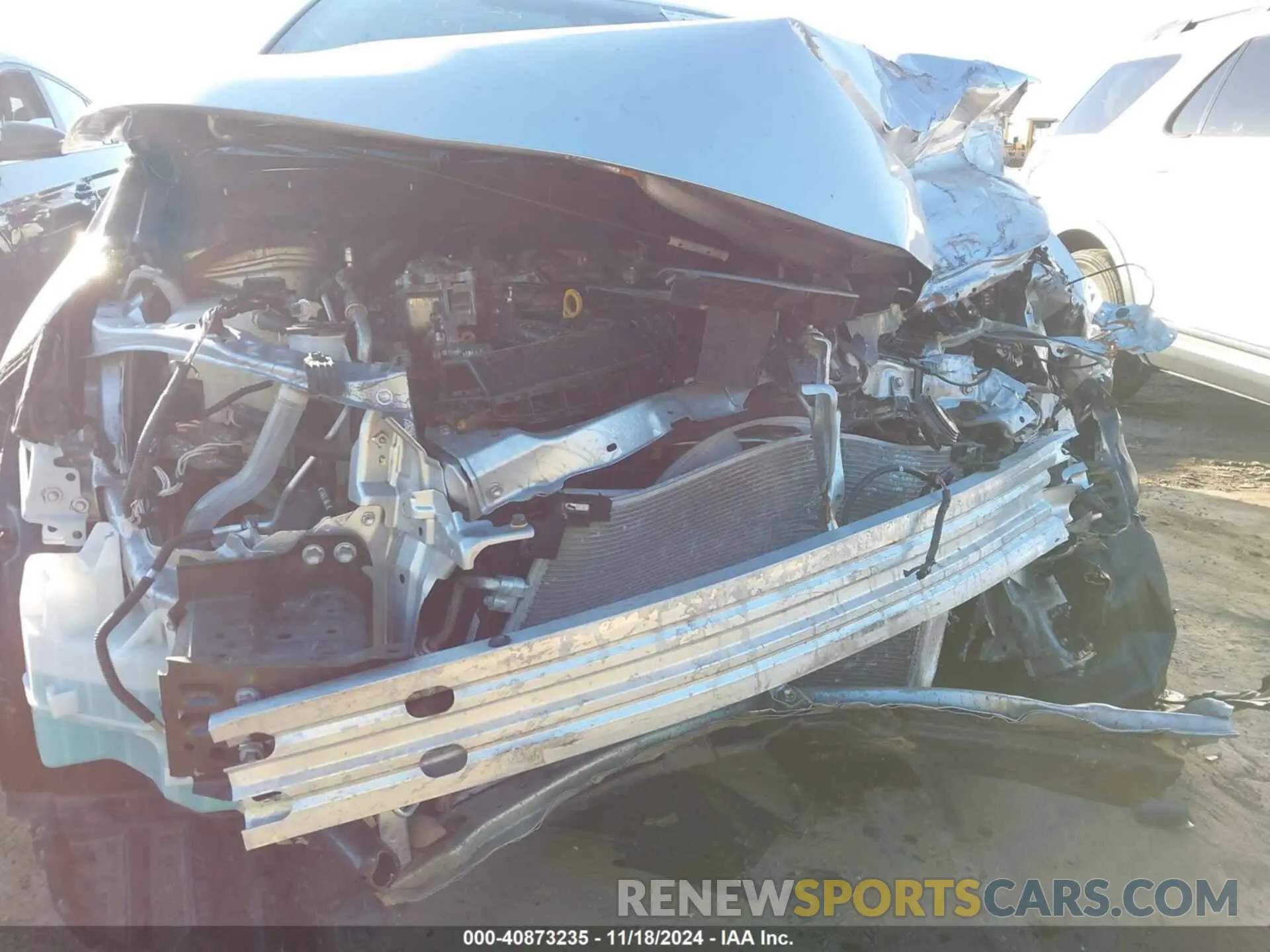 10 Photograph of a damaged car JTDVPMAE5NJ221999 TOYOTA COROLLA 2022