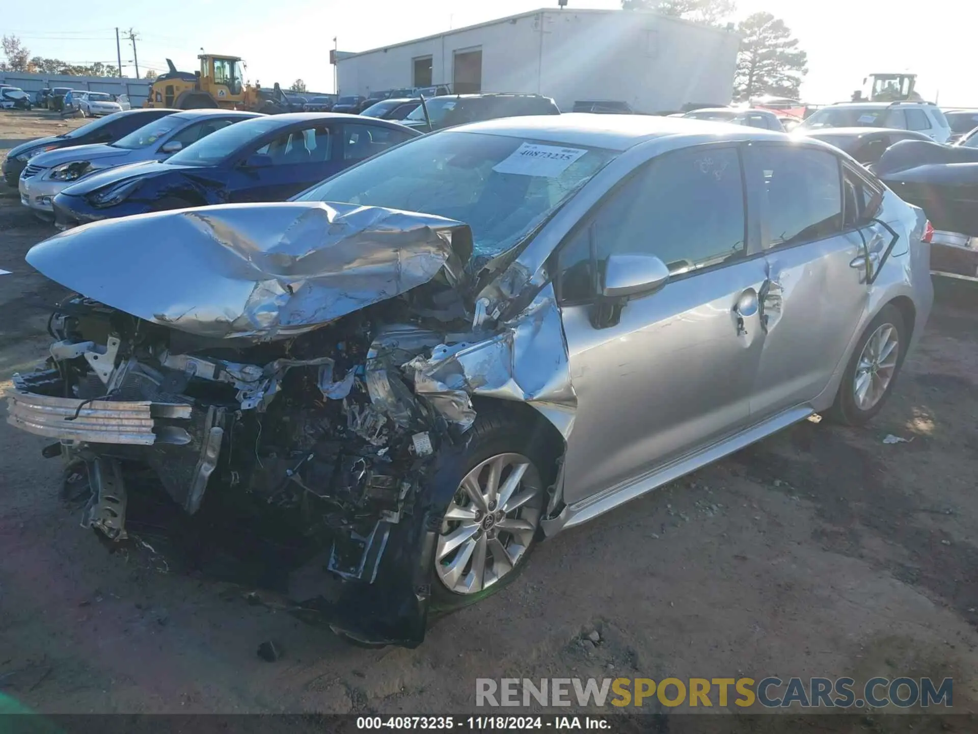 6 Photograph of a damaged car JTDVPMAE5NJ221999 TOYOTA COROLLA 2022