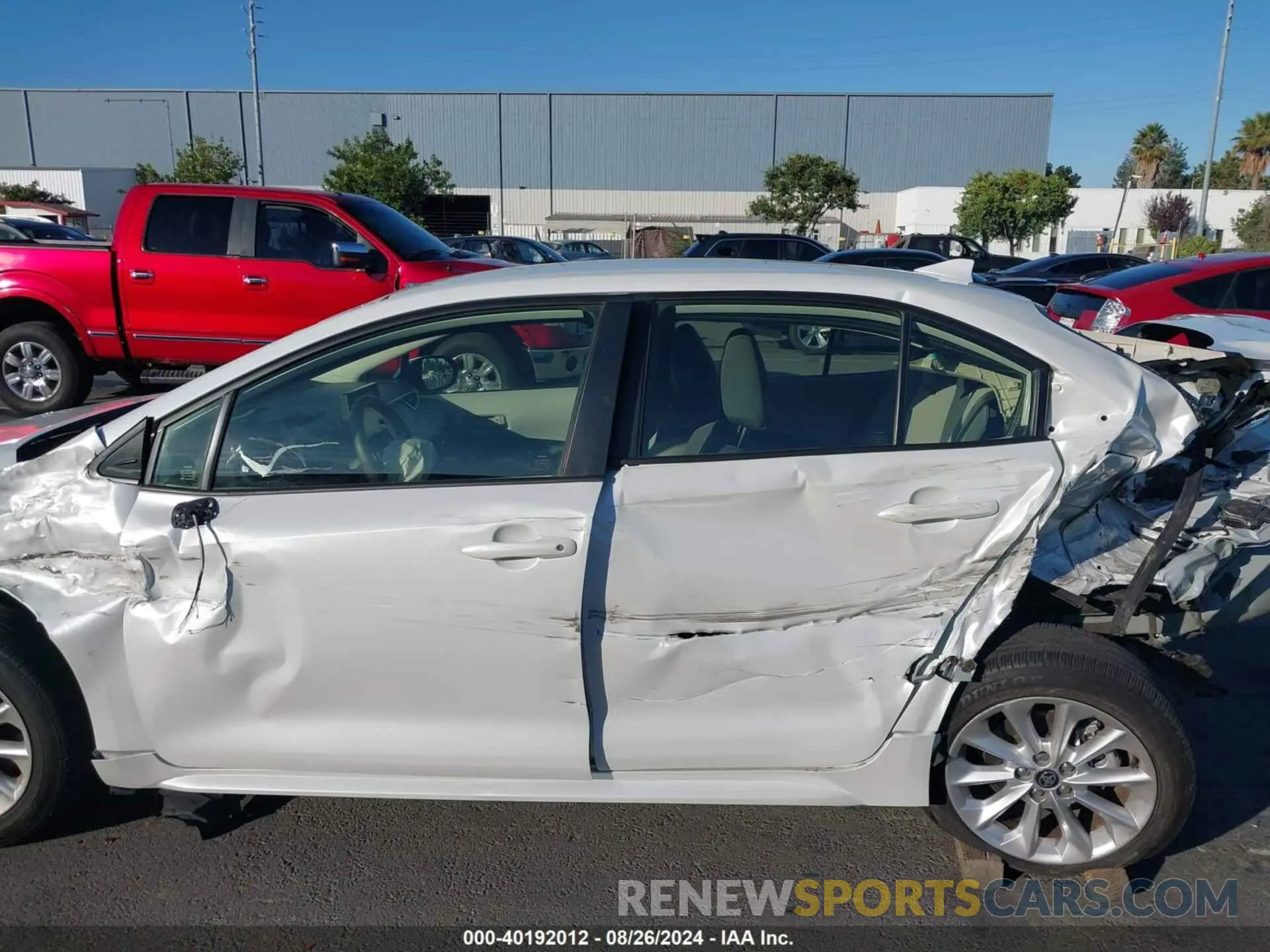 13 Photograph of a damaged car JTDVPMAE6N3030984 TOYOTA COROLLA 2022