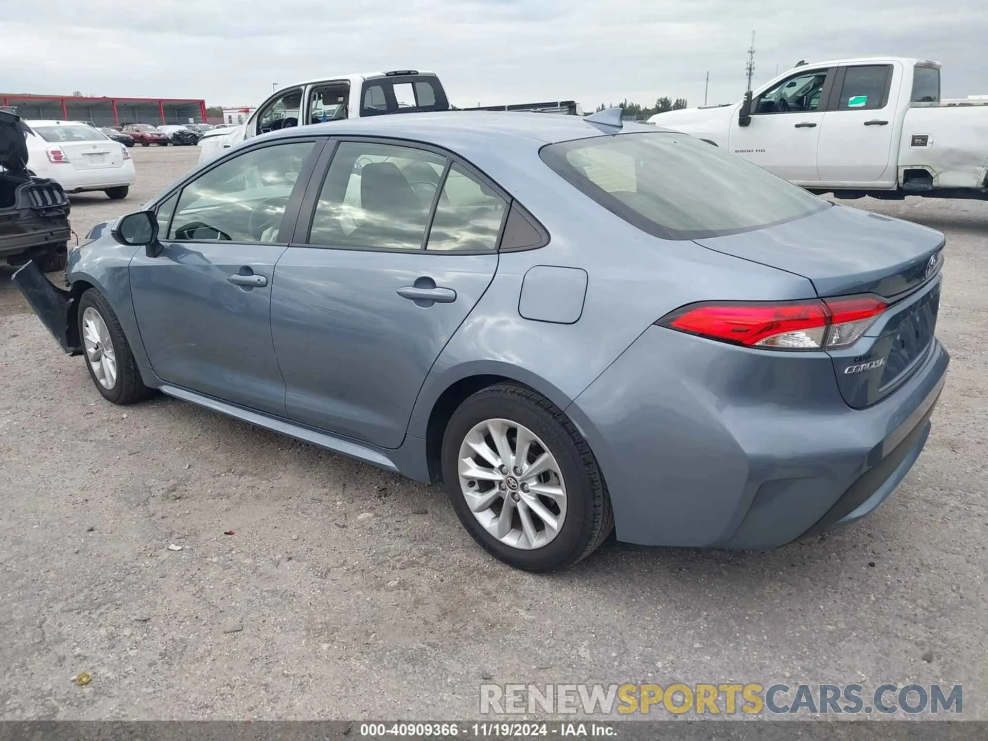 3 Photograph of a damaged car JTDVPMAE6NJ222000 TOYOTA COROLLA 2022