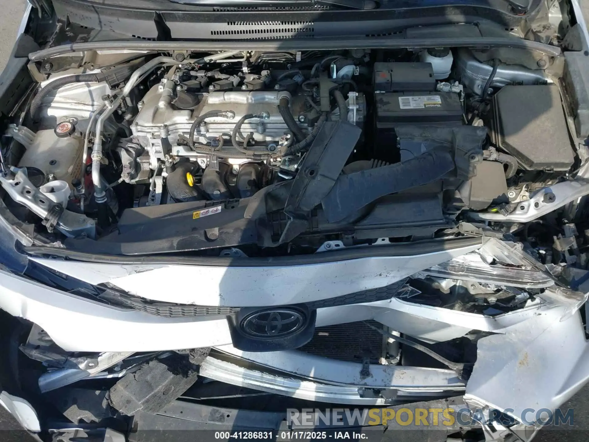 10 Photograph of a damaged car JTDVPMAE7NJ229117 TOYOTA COROLLA 2022