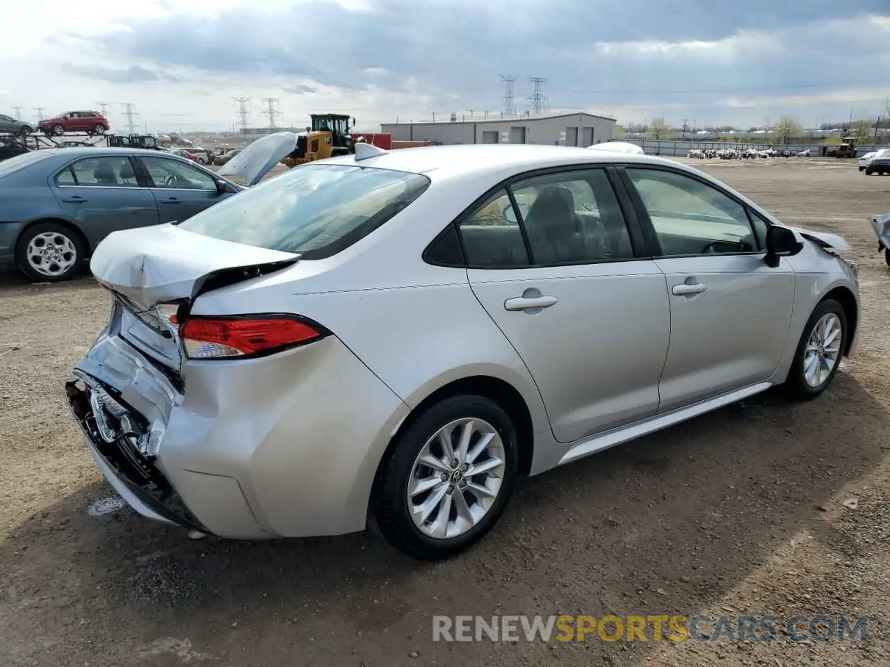 3 Photograph of a damaged car JTDVPMAE8NJ194216 TOYOTA COROLLA 2022