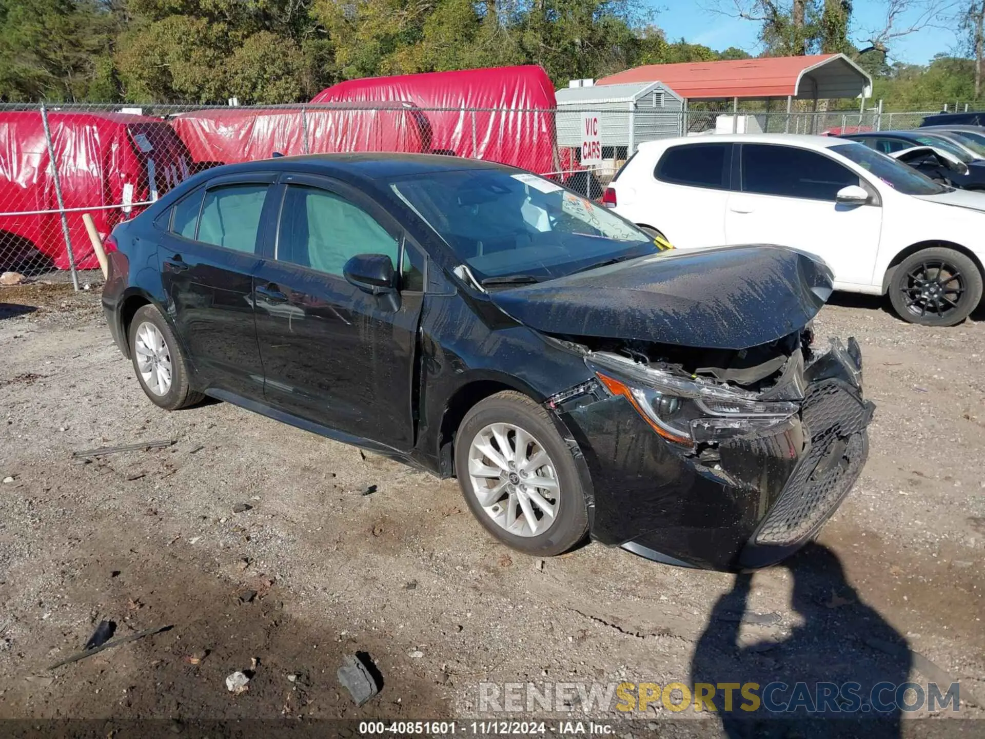 1 Photograph of a damaged car JTDVPMAE8NJ228509 TOYOTA COROLLA 2022