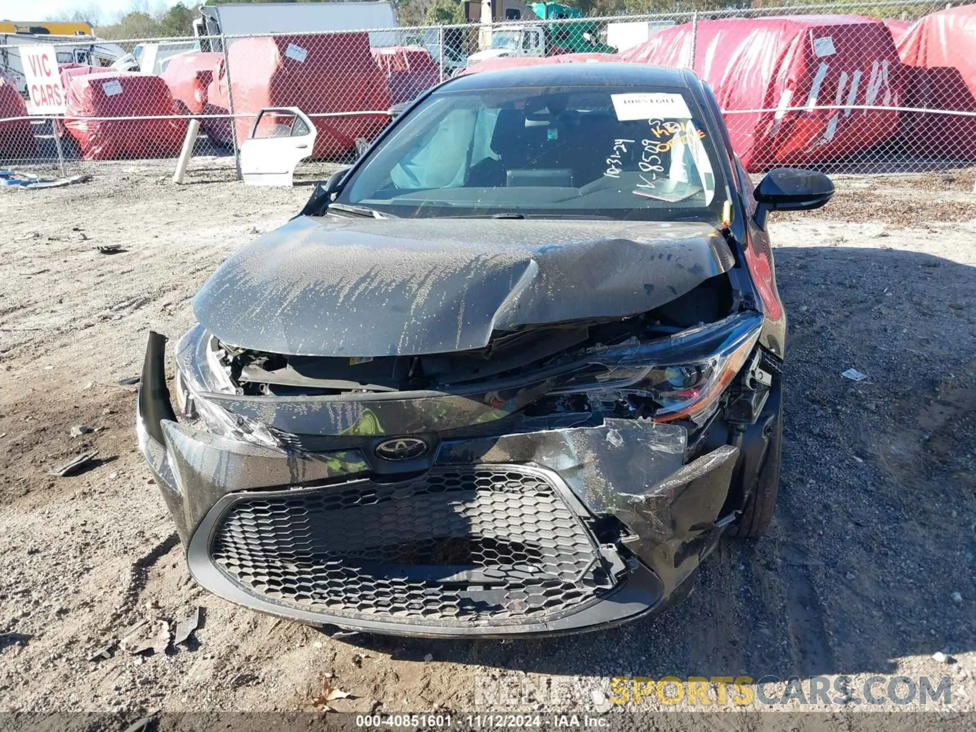 12 Photograph of a damaged car JTDVPMAE8NJ228509 TOYOTA COROLLA 2022