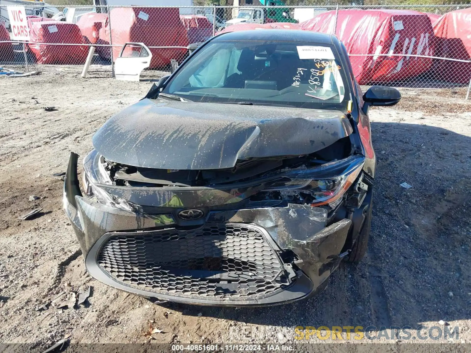 6 Photograph of a damaged car JTDVPMAE8NJ228509 TOYOTA COROLLA 2022