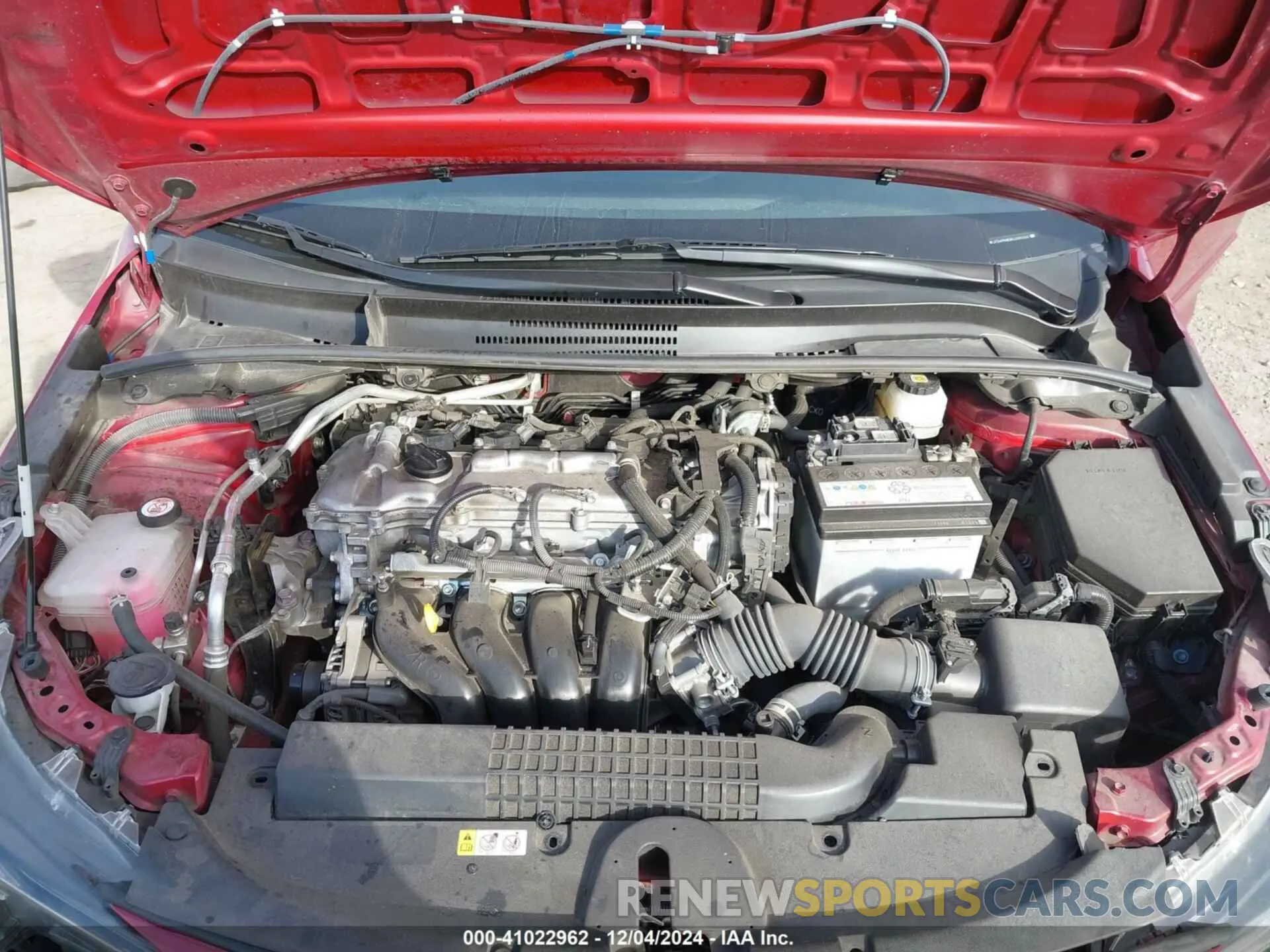 10 Photograph of a damaged car JTDVPMAE8NJ230762 TOYOTA COROLLA 2022