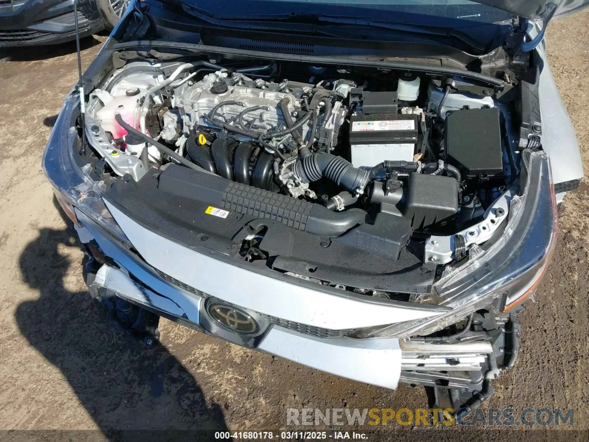 10 Photograph of a damaged car JTDVPMAEXN3004033 TOYOTA COROLLA 2022