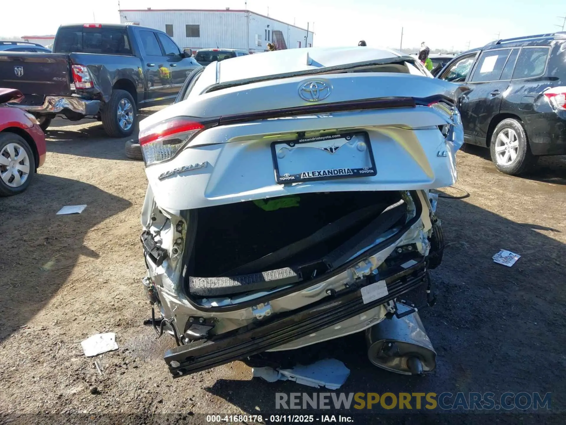 16 Photograph of a damaged car JTDVPMAEXN3004033 TOYOTA COROLLA 2022