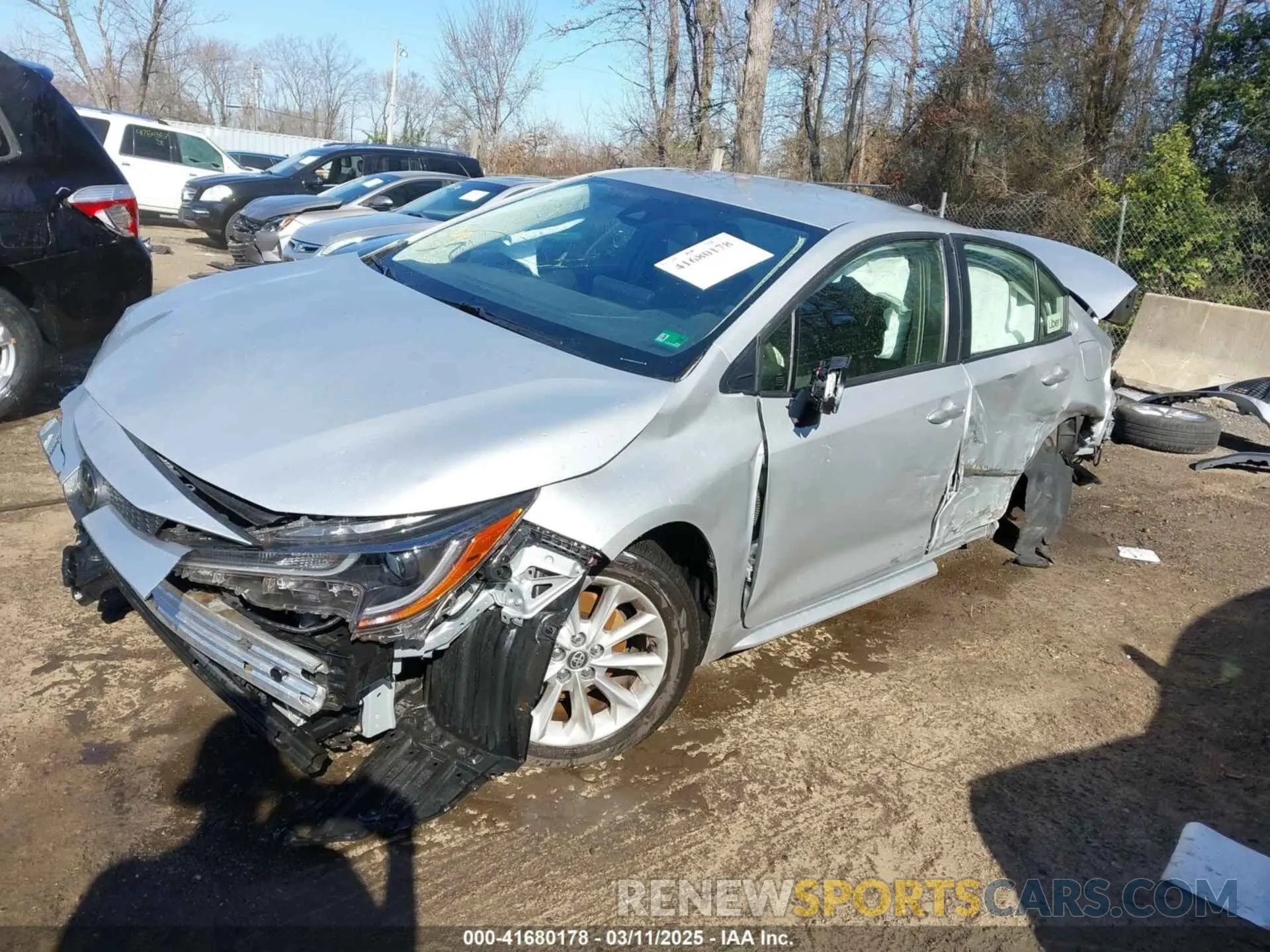 2 Photograph of a damaged car JTDVPMAEXN3004033 TOYOTA COROLLA 2022