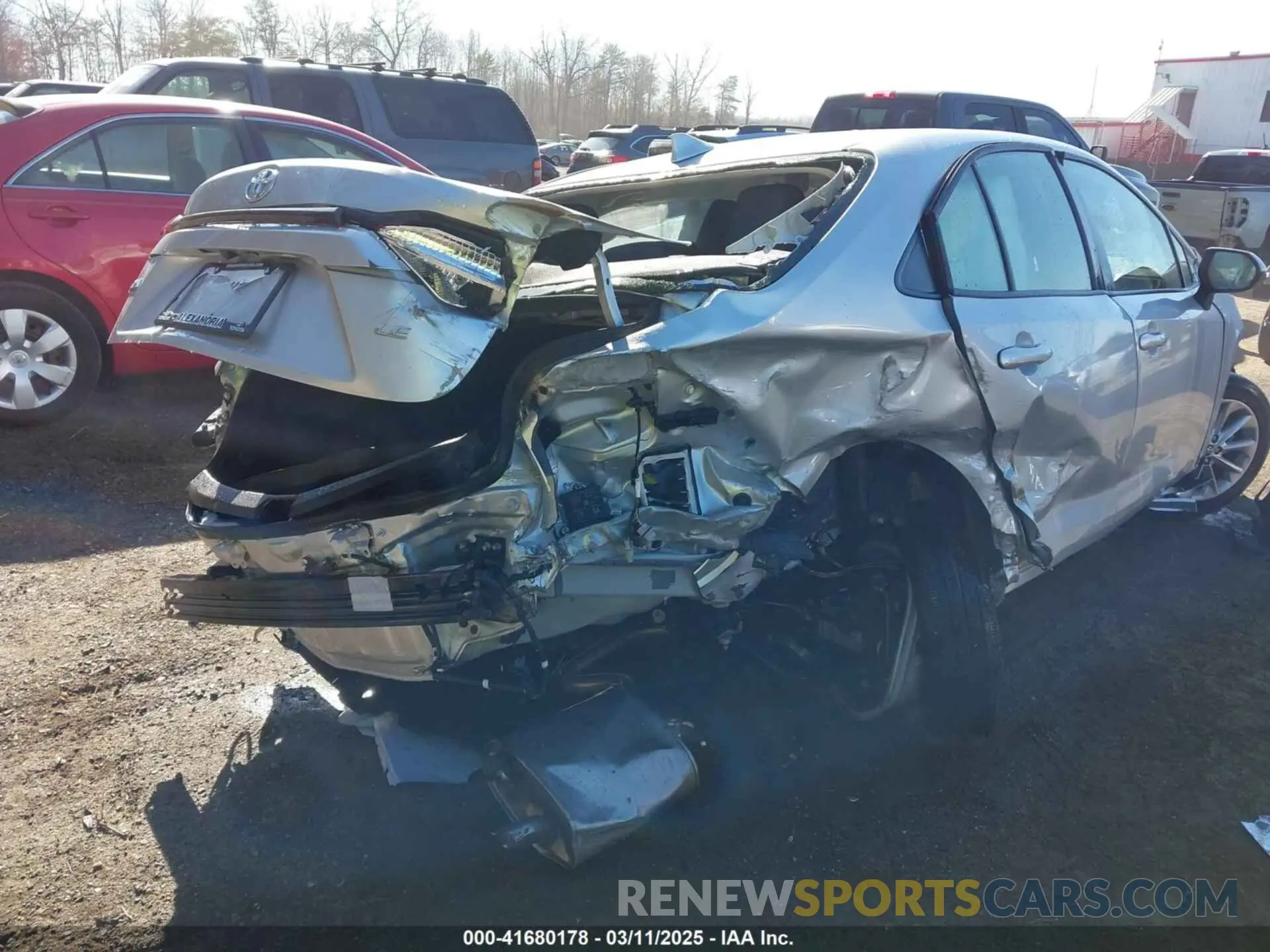 6 Photograph of a damaged car JTDVPMAEXN3004033 TOYOTA COROLLA 2022